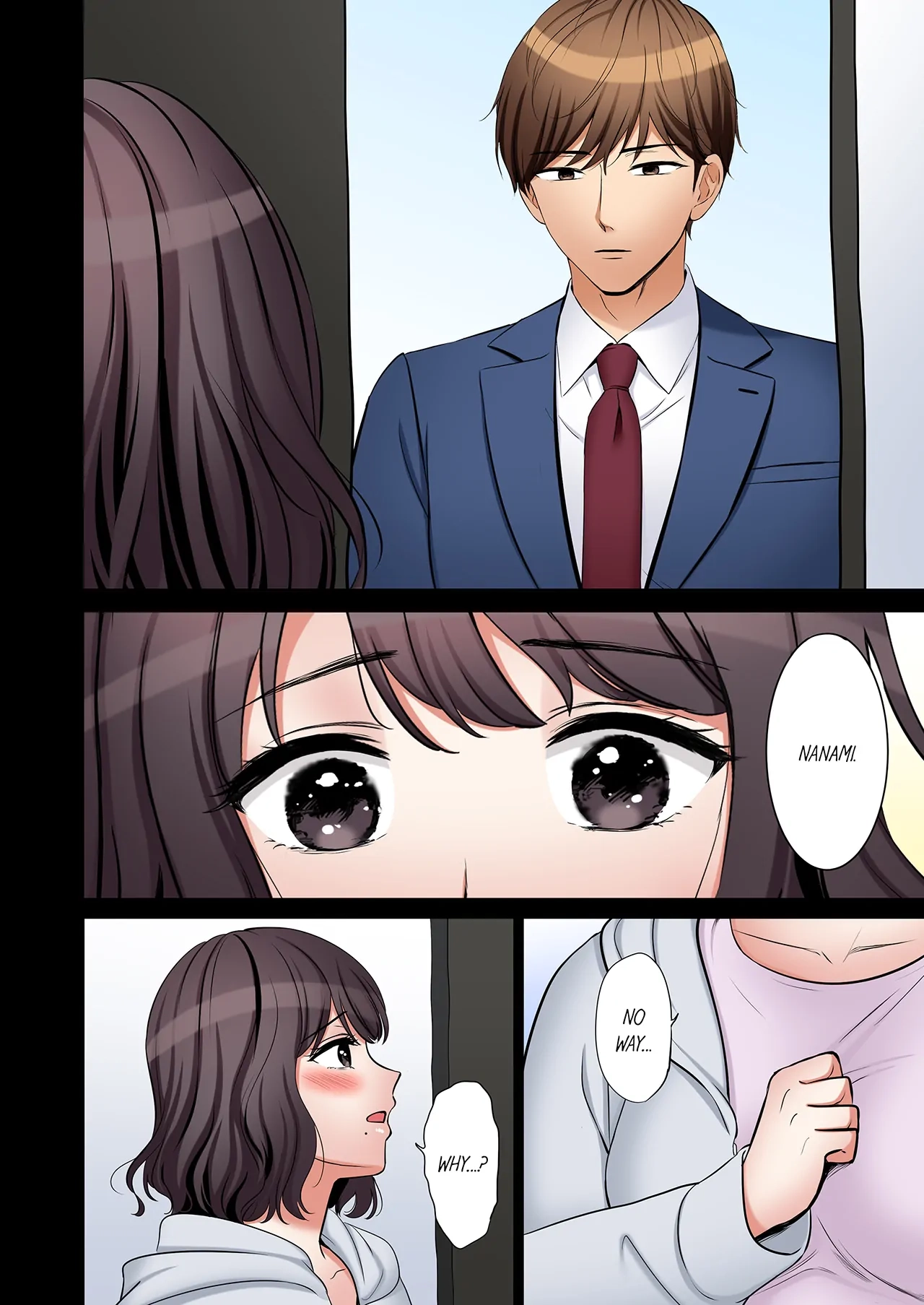"Ato 3-kai wa Ikeru yo ne?" Otto no Kitaku Mae, Zetsurin Gitei ni Nando mo Hametaosareru Tsuma Chapter 145 page 2 - 