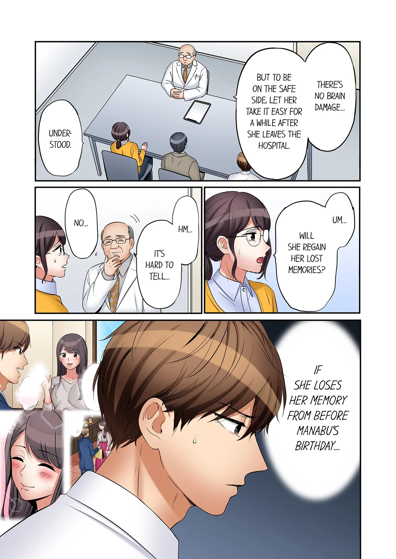 "Ato 3-kai wa Ikeru yo ne?" Otto no Kitaku Mae, Zetsurin Gitei ni Nando mo Hametaosareru Tsuma Chapter 147 page 7 - 
