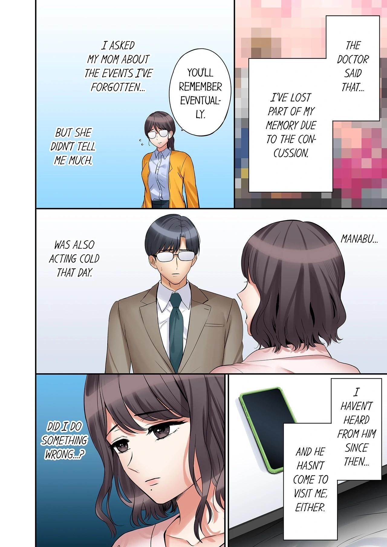 "Ato 3-kai wa Ikeru yo ne?" Otto no Kitaku Mae, Zetsurin Gitei ni Nando mo Hametaosareru Tsuma Chapter 148 page 2 - 