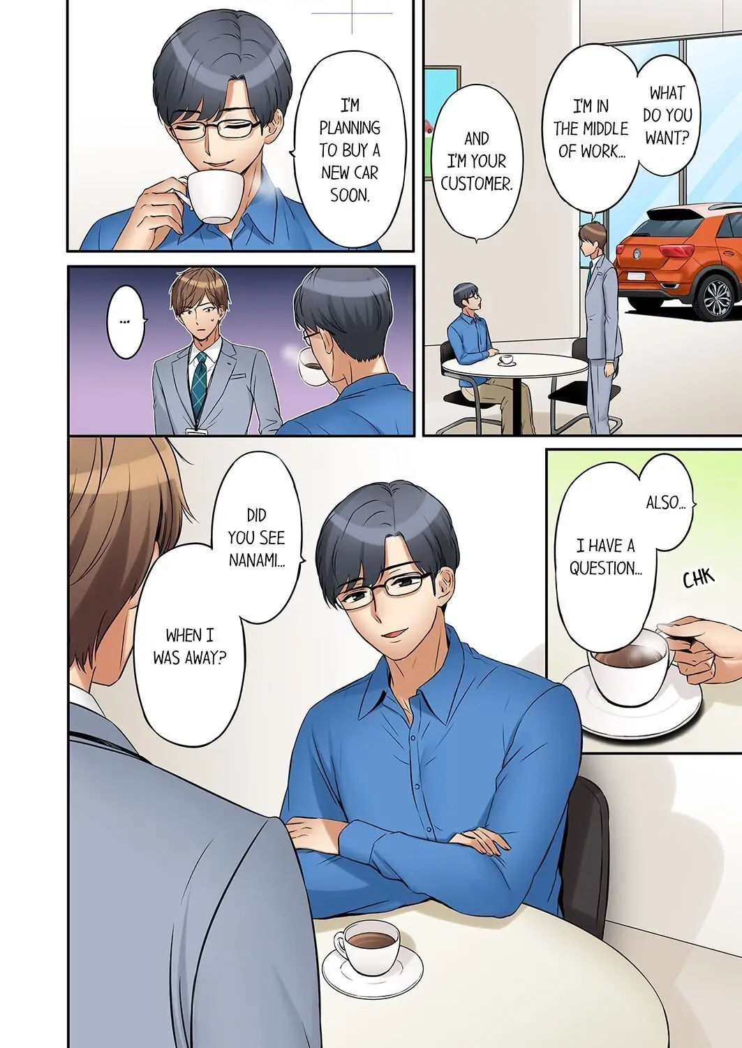 "Ato 3-kai wa Ikeru yo ne?" Otto no Kitaku Mae, Zetsurin Gitei ni Nando mo Hametaosareru Tsuma Chapter 15 page 8 - 
