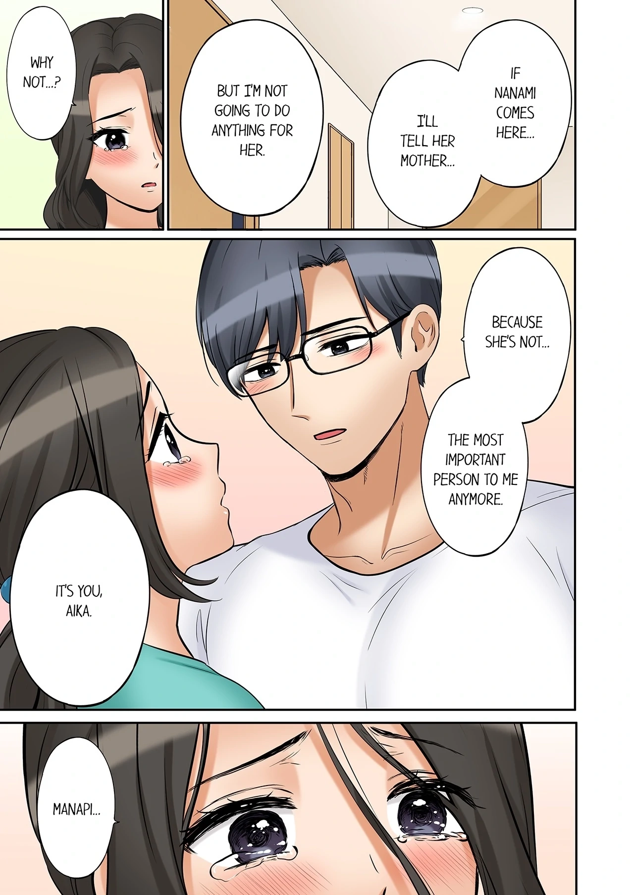 "Ato 3-kai wa Ikeru yo ne?" Otto no Kitaku Mae, Zetsurin Gitei ni Nando mo Hametaosareru Tsuma Chapter 153 page 1 - 