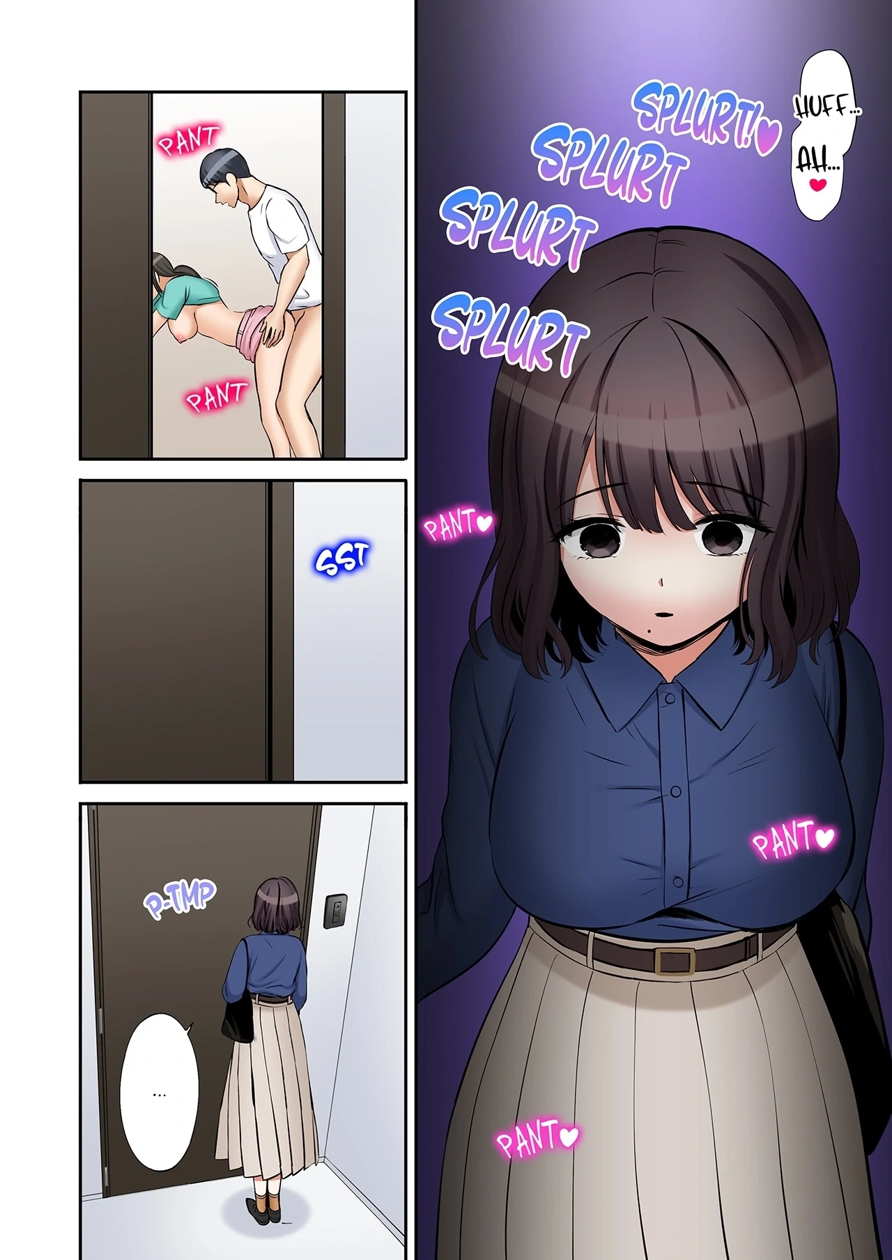 "Ato 3-kai wa Ikeru yo ne?" Otto no Kitaku Mae, Zetsurin Gitei ni Nando mo Hametaosareru Tsuma Chapter 155 page 6 - 