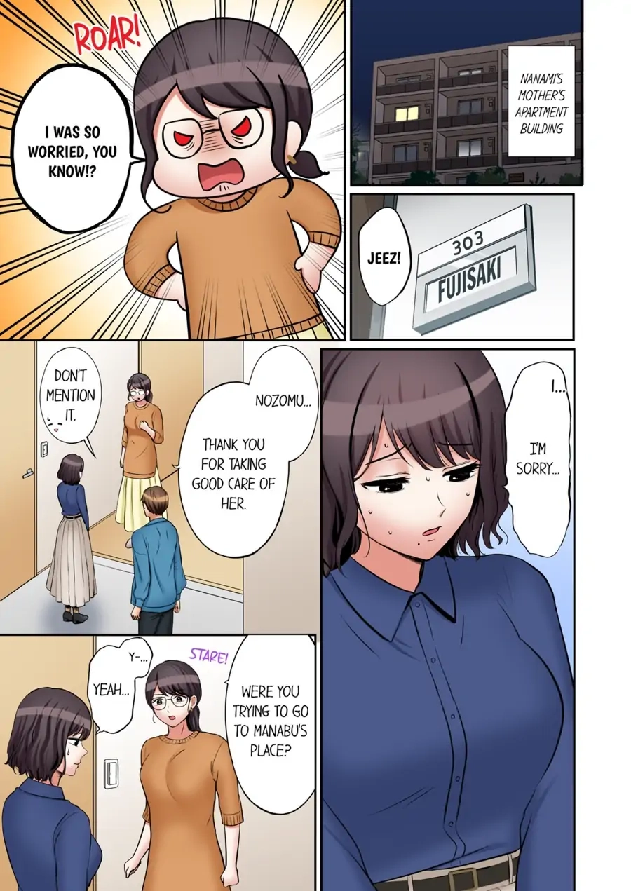 "Ato 3-kai wa Ikeru yo ne?" Otto no Kitaku Mae, Zetsurin Gitei ni Nando mo Hametaosareru Tsuma Chapter 160 page 3 - 