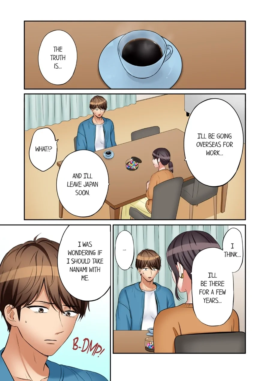 "Ato 3-kai wa Ikeru yo ne?" Otto no Kitaku Mae, Zetsurin Gitei ni Nando mo Hametaosareru Tsuma Chapter 160 page 7 - 