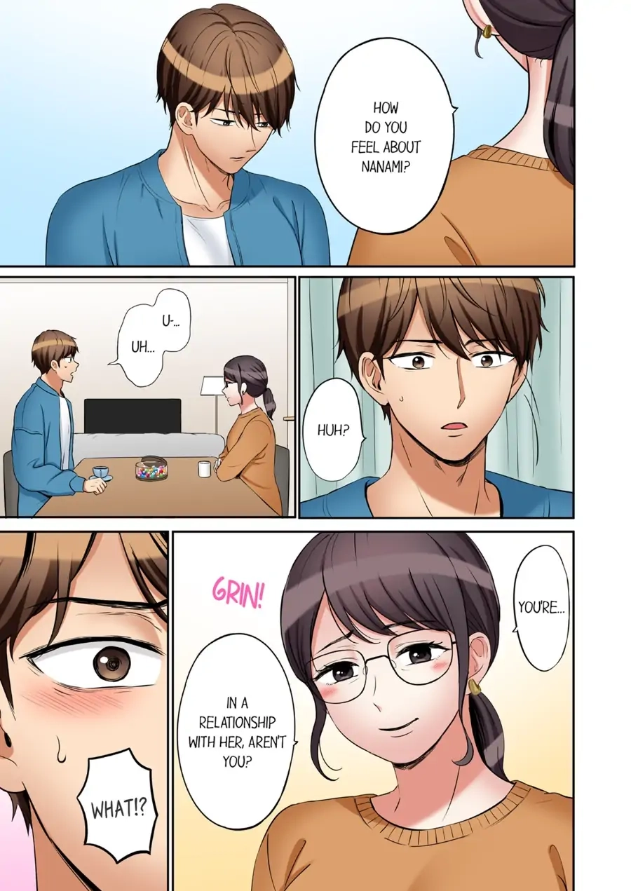 "Ato 3-kai wa Ikeru yo ne?" Otto no Kitaku Mae, Zetsurin Gitei ni Nando mo Hametaosareru Tsuma Chapter 161 page 1 - 