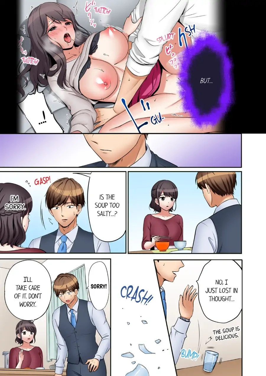 "Ato 3-kai wa Ikeru yo ne?" Otto no Kitaku Mae, Zetsurin Gitei ni Nando mo Hametaosareru Tsuma Chapter 162 page 1 - 