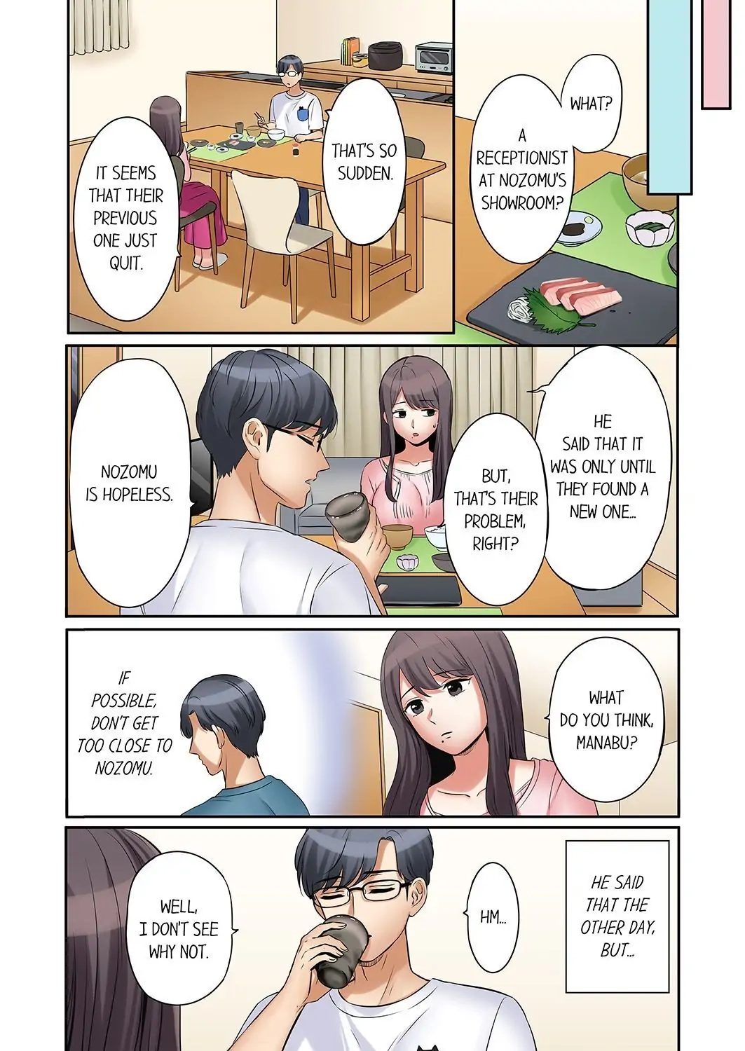 "Ato 3-kai wa Ikeru yo ne?" Otto no Kitaku Mae, Zetsurin Gitei ni Nando mo Hametaosareru Tsuma Chapter 17 page 3 - 