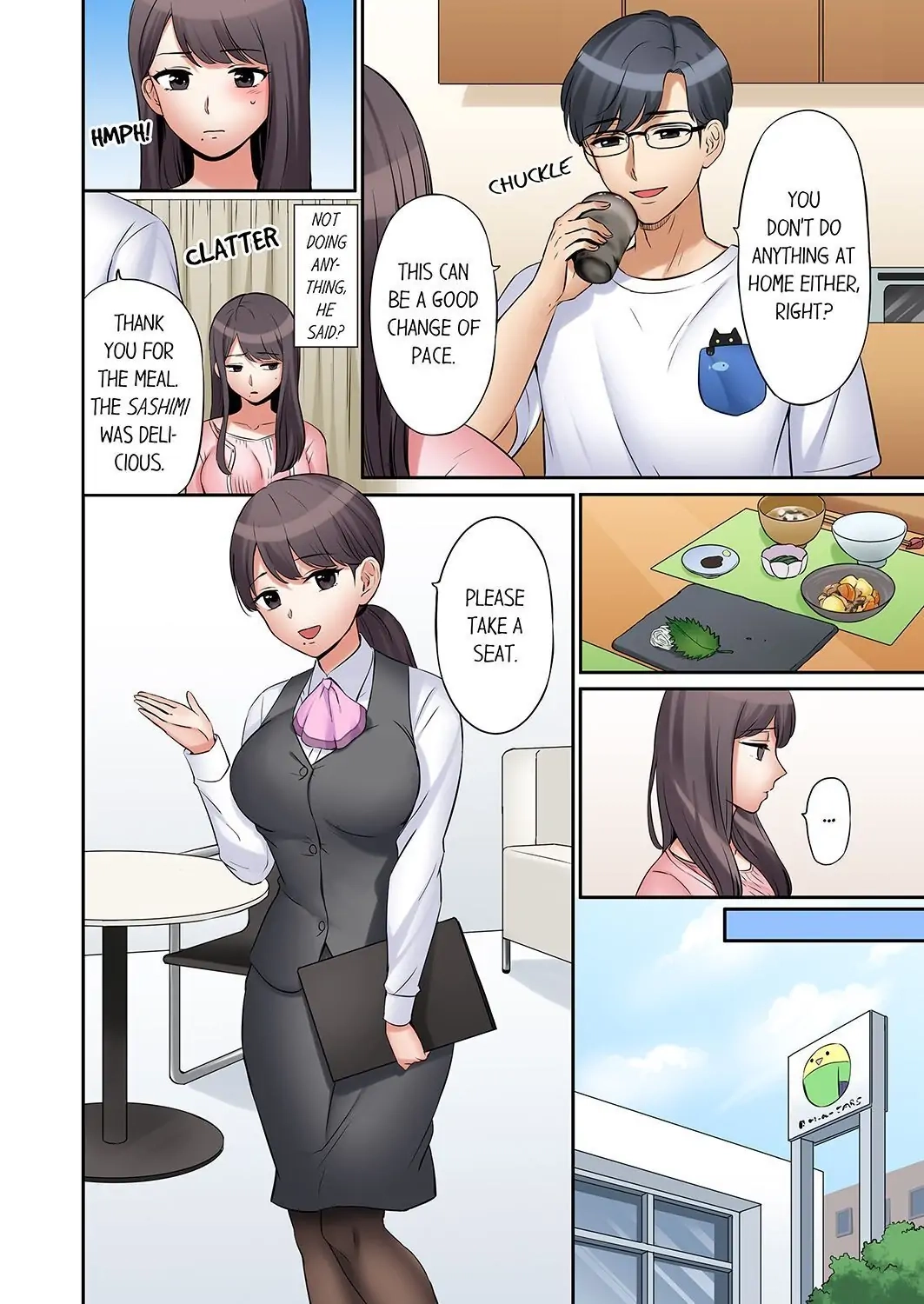 "Ato 3-kai wa Ikeru yo ne?" Otto no Kitaku Mae, Zetsurin Gitei ni Nando mo Hametaosareru Tsuma Chapter 17 page 4 - 