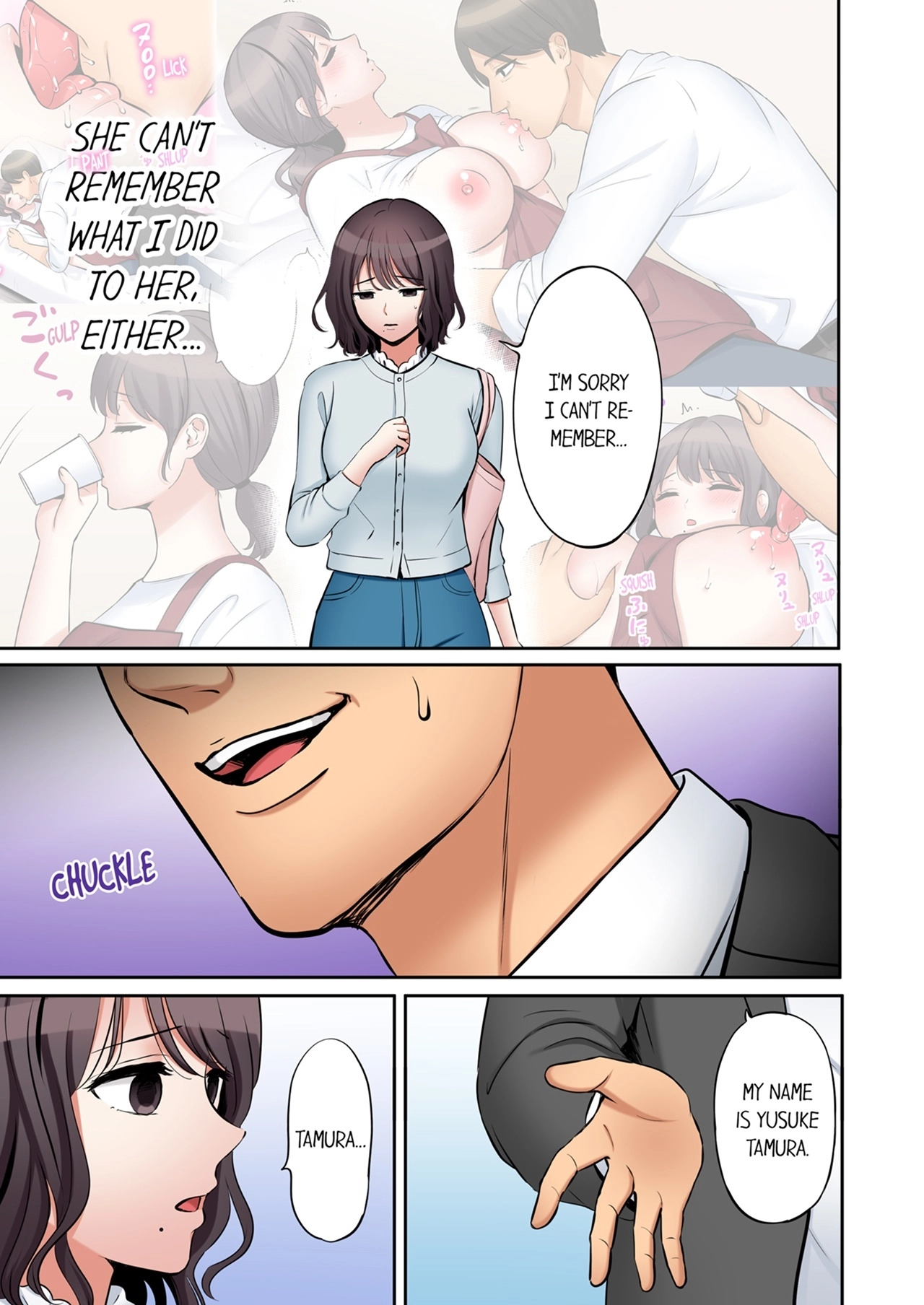 "Ato 3-kai wa Ikeru yo ne?" Otto no Kitaku Mae, Zetsurin Gitei ni Nando mo Hametaosareru Tsuma Chapter 175 page 5 - 