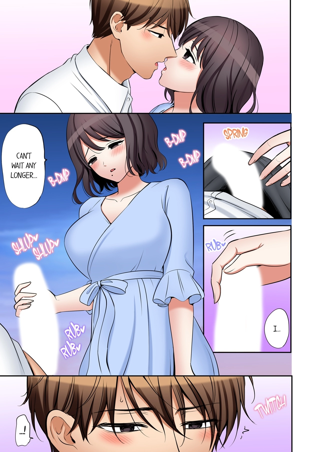 "Ato 3-kai wa Ikeru yo ne?" Otto no Kitaku Mae, Zetsurin Gitei ni Nando mo Hametaosareru Tsuma Chapter 177 page 1 - 