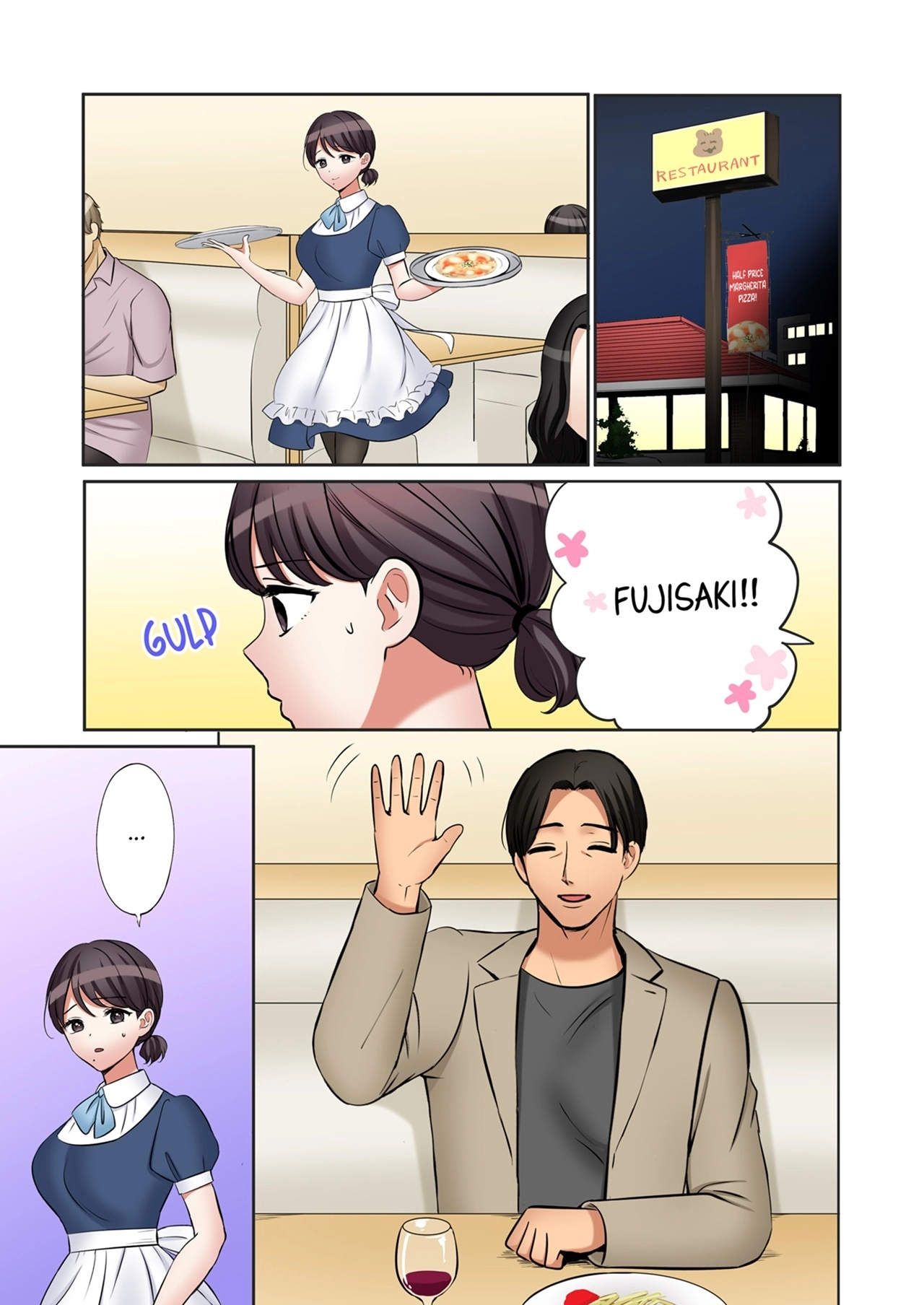 "Ato 3-kai wa Ikeru yo ne?" Otto no Kitaku Mae, Zetsurin Gitei ni Nando mo Hametaosareru Tsuma Chapter 178 page 1 - 