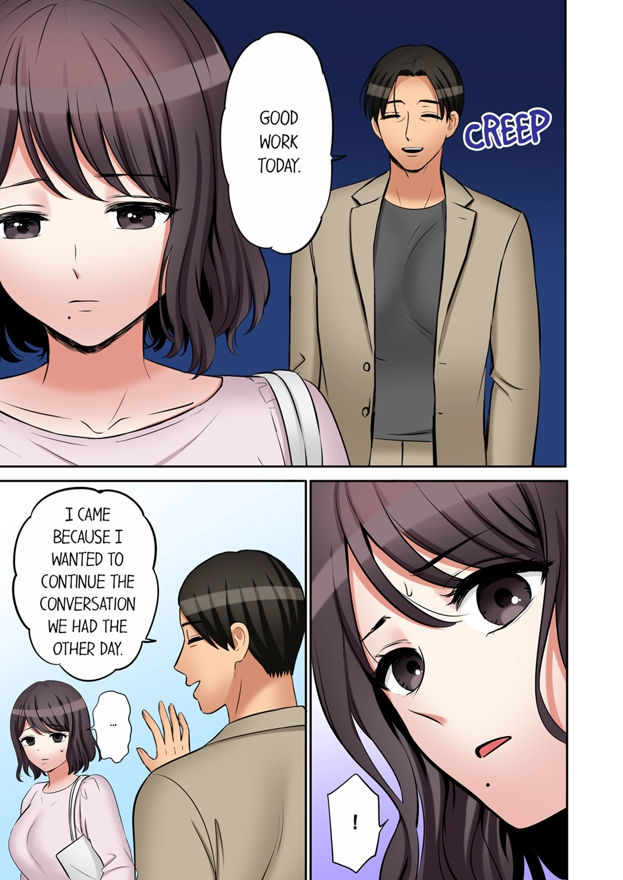 "Ato 3-kai wa Ikeru yo ne?" Otto no Kitaku Mae, Zetsurin Gitei ni Nando mo Hametaosareru Tsuma Chapter 178 page 3 - 