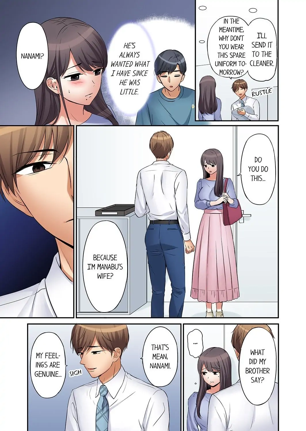 "Ato 3-kai wa Ikeru yo ne?" Otto no Kitaku Mae, Zetsurin Gitei ni Nando mo Hametaosareru Tsuma Chapter 19 page 7 - 