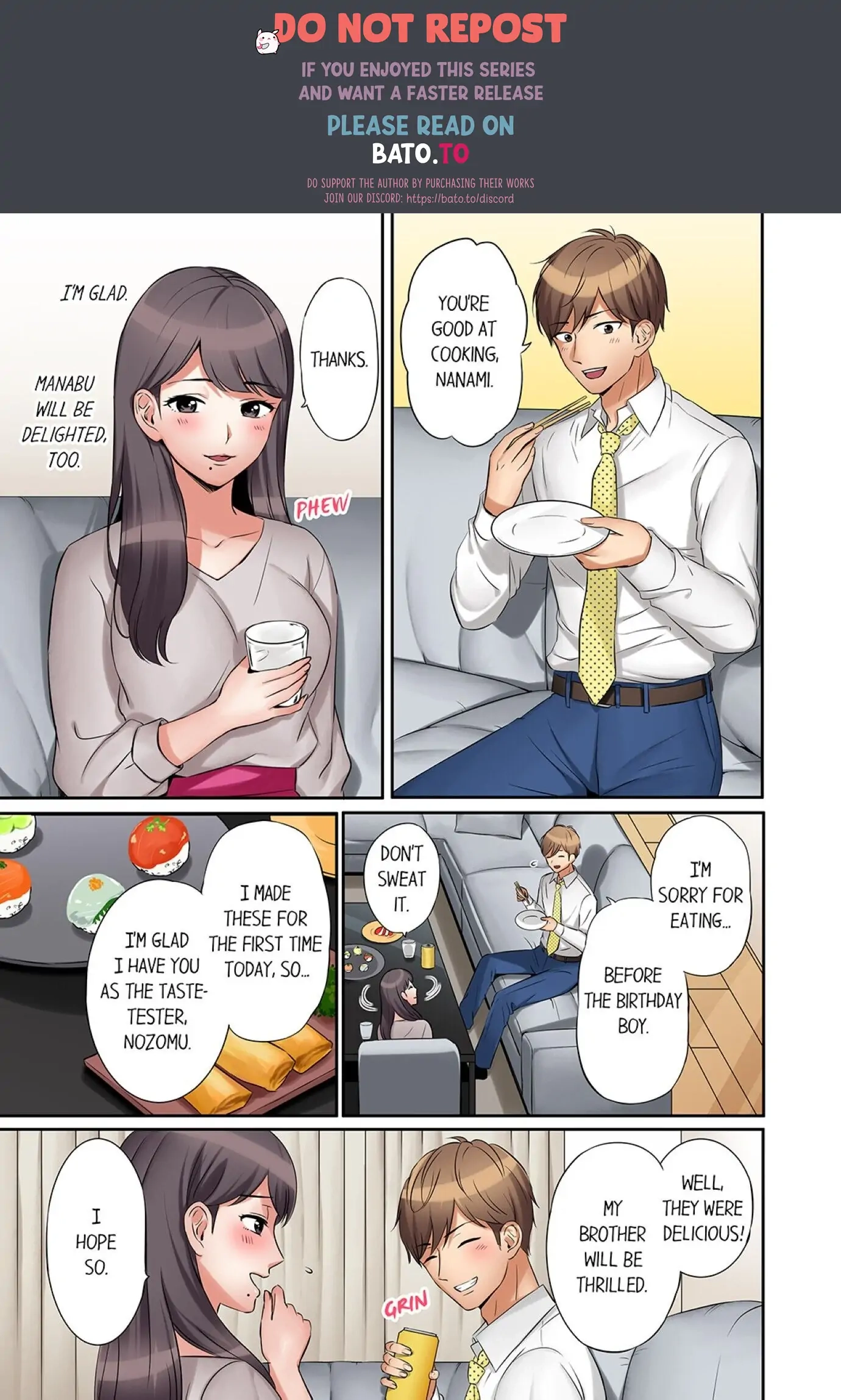 "Ato 3-kai wa Ikeru yo ne?" Otto no Kitaku Mae, Zetsurin Gitei ni Nando mo Hametaosareru Tsuma Chapter 2 page 1 - 