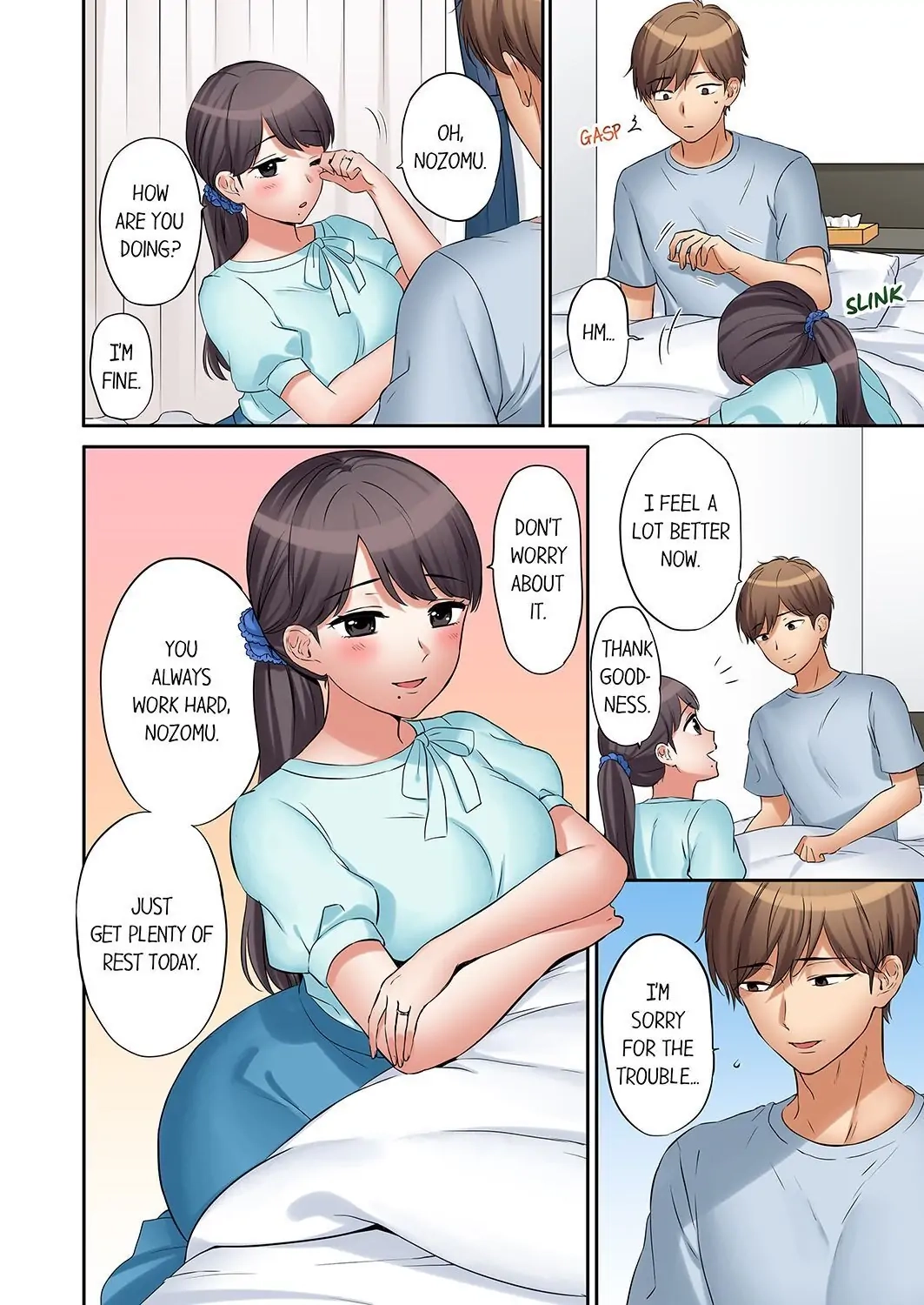 "Ato 3-kai wa Ikeru yo ne?" Otto no Kitaku Mae, Zetsurin Gitei ni Nando mo Hametaosareru Tsuma Chapter 21 page 2 - 
