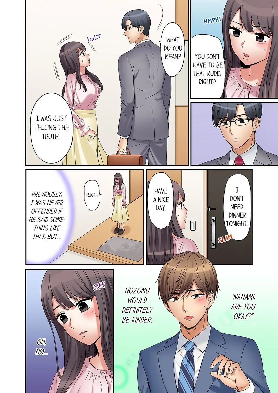 "Ato 3-kai wa Ikeru yo ne?" Otto no Kitaku Mae, Zetsurin Gitei ni Nando mo Hametaosareru Tsuma Chapter 23 page 2 - 