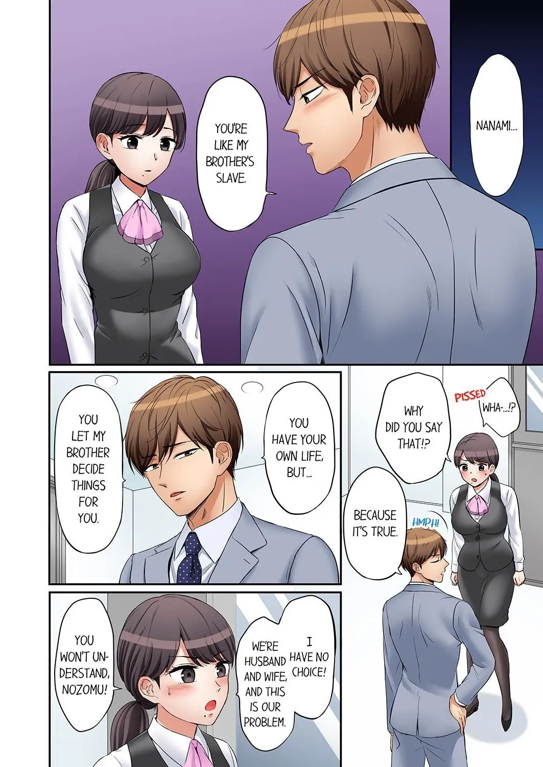 "Ato 3-kai wa Ikeru yo ne?" Otto no Kitaku Mae, Zetsurin Gitei ni Nando mo Hametaosareru Tsuma Chapter 27 page 4 - 