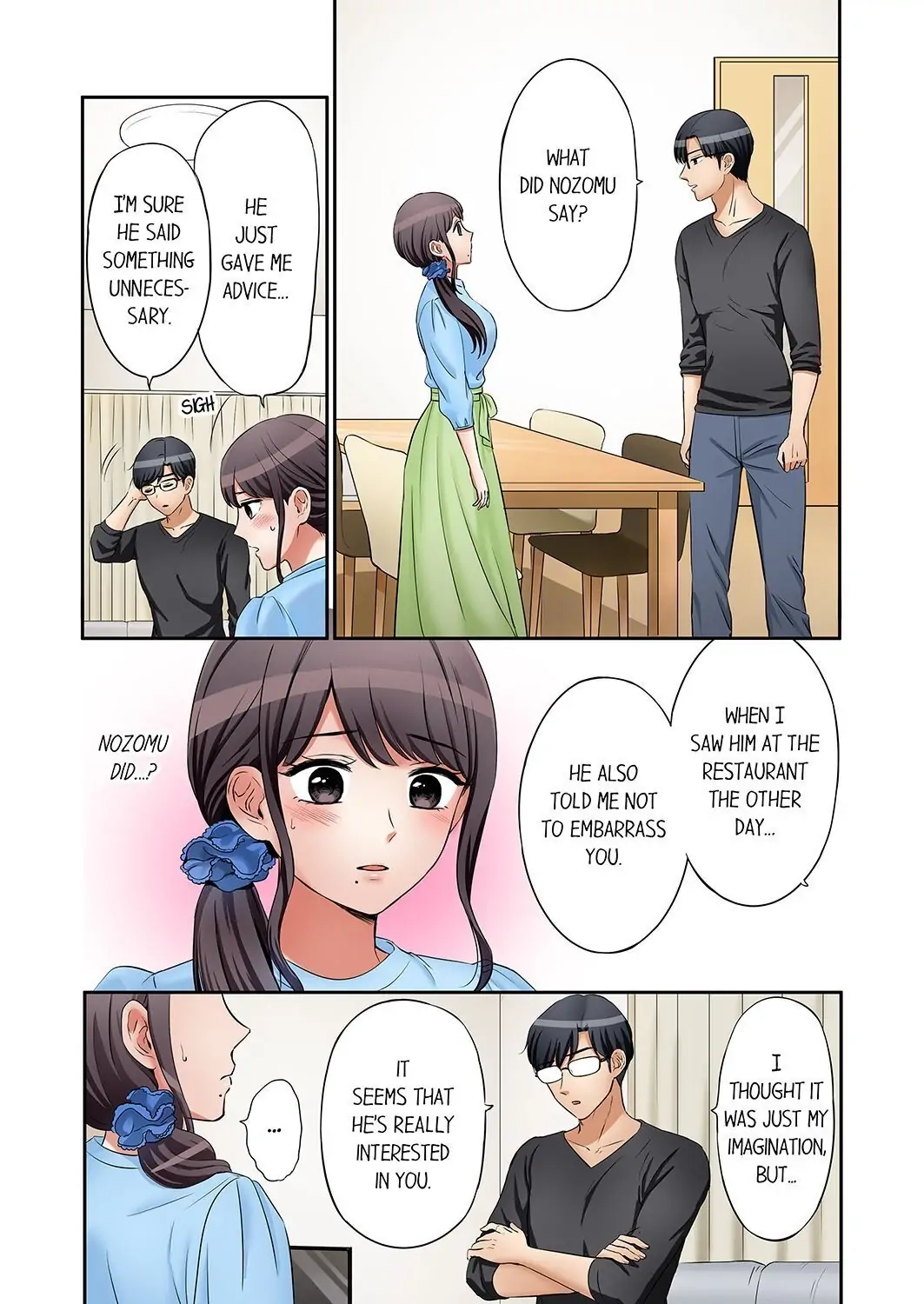 "Ato 3-kai wa Ikeru yo ne?" Otto no Kitaku Mae, Zetsurin Gitei ni Nando mo Hametaosareru Tsuma Chapter 27 page 7 - 