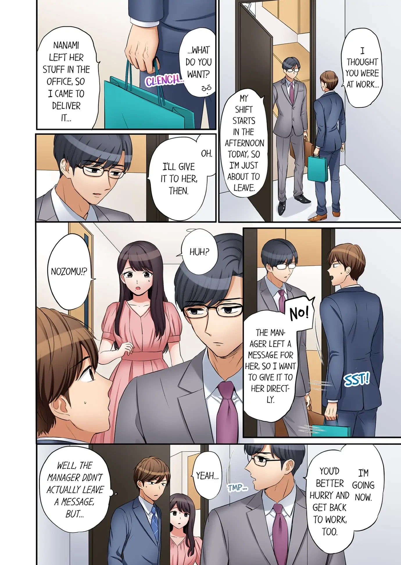 "Ato 3-kai wa Ikeru yo ne?" Otto no Kitaku Mae, Zetsurin Gitei ni Nando mo Hametaosareru Tsuma Chapter 37 page 2 - 