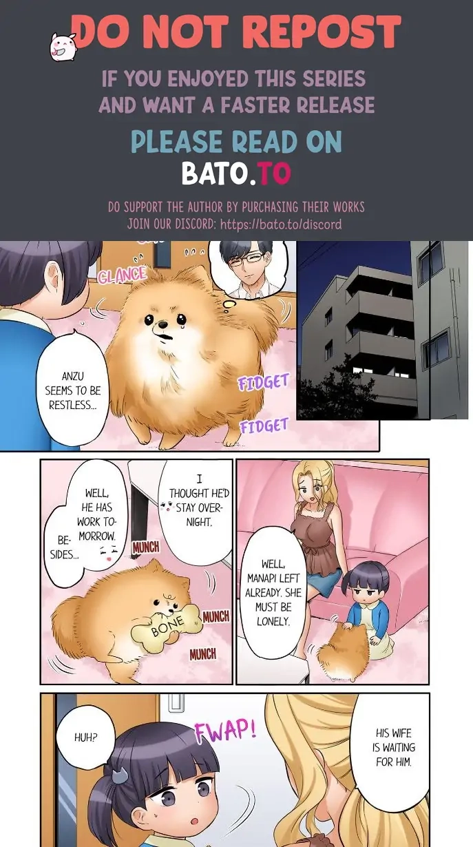 "Ato 3-kai wa Ikeru yo ne?" Otto no Kitaku Mae, Zetsurin Gitei ni Nando mo Hametaosareru Tsuma Chapter 40 page 1 - 