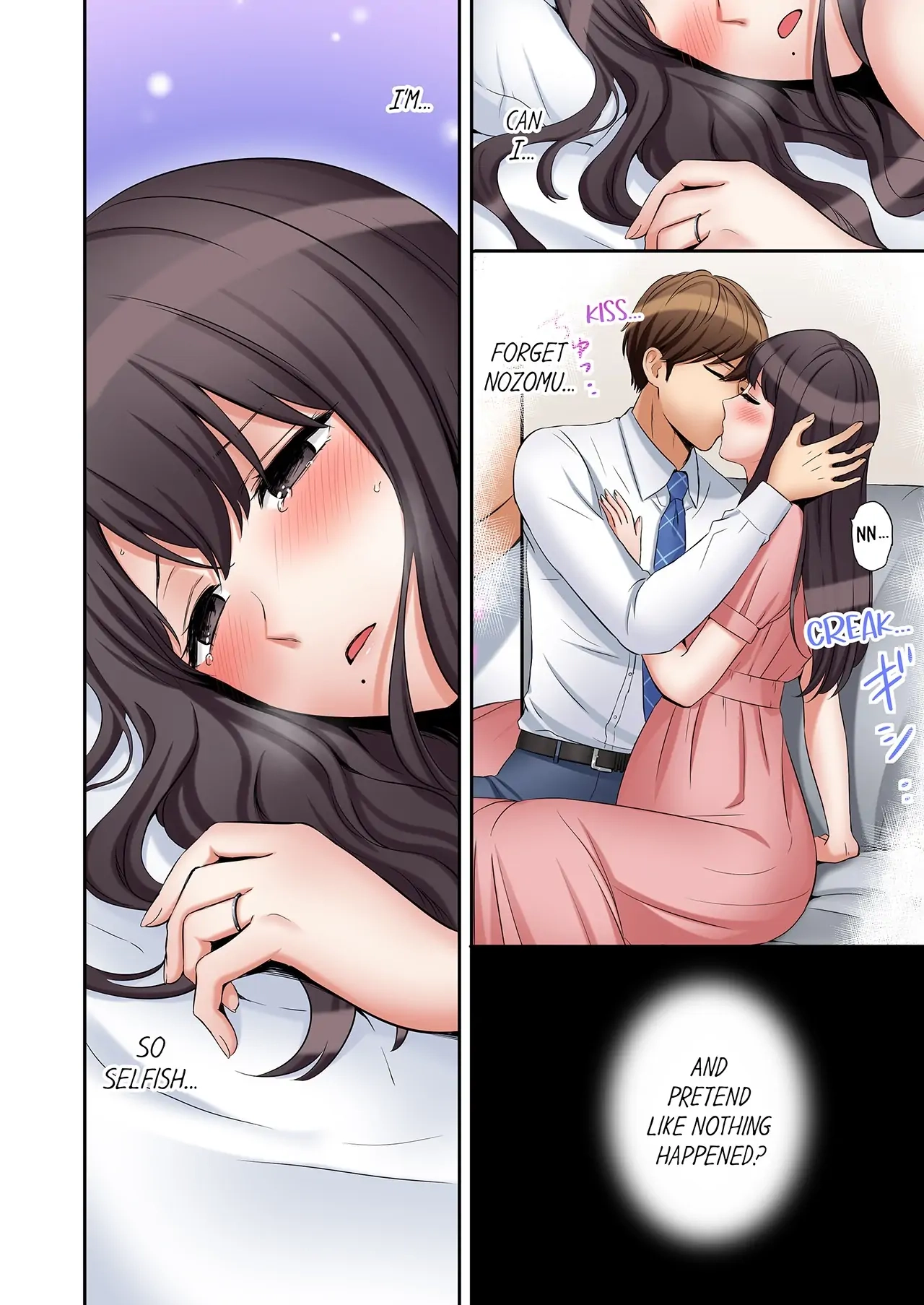 "Ato 3-kai wa Ikeru yo ne?" Otto no Kitaku Mae, Zetsurin Gitei ni Nando mo Hametaosareru Tsuma Chapter 45 page 4 - 
