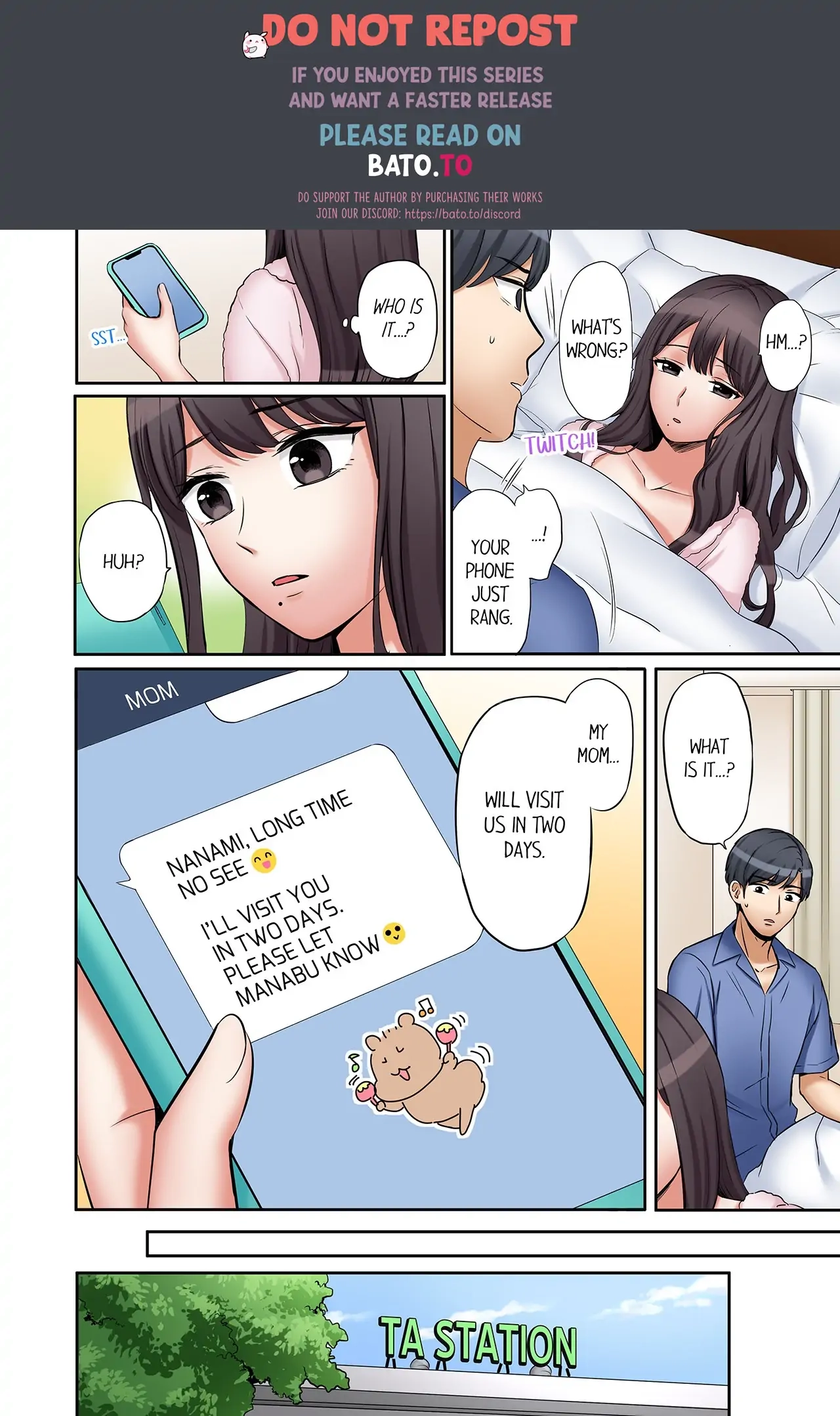 "Ato 3-kai wa Ikeru yo ne?" Otto no Kitaku Mae, Zetsurin Gitei ni Nando mo Hametaosareru Tsuma Chapter 45 page 6 - 