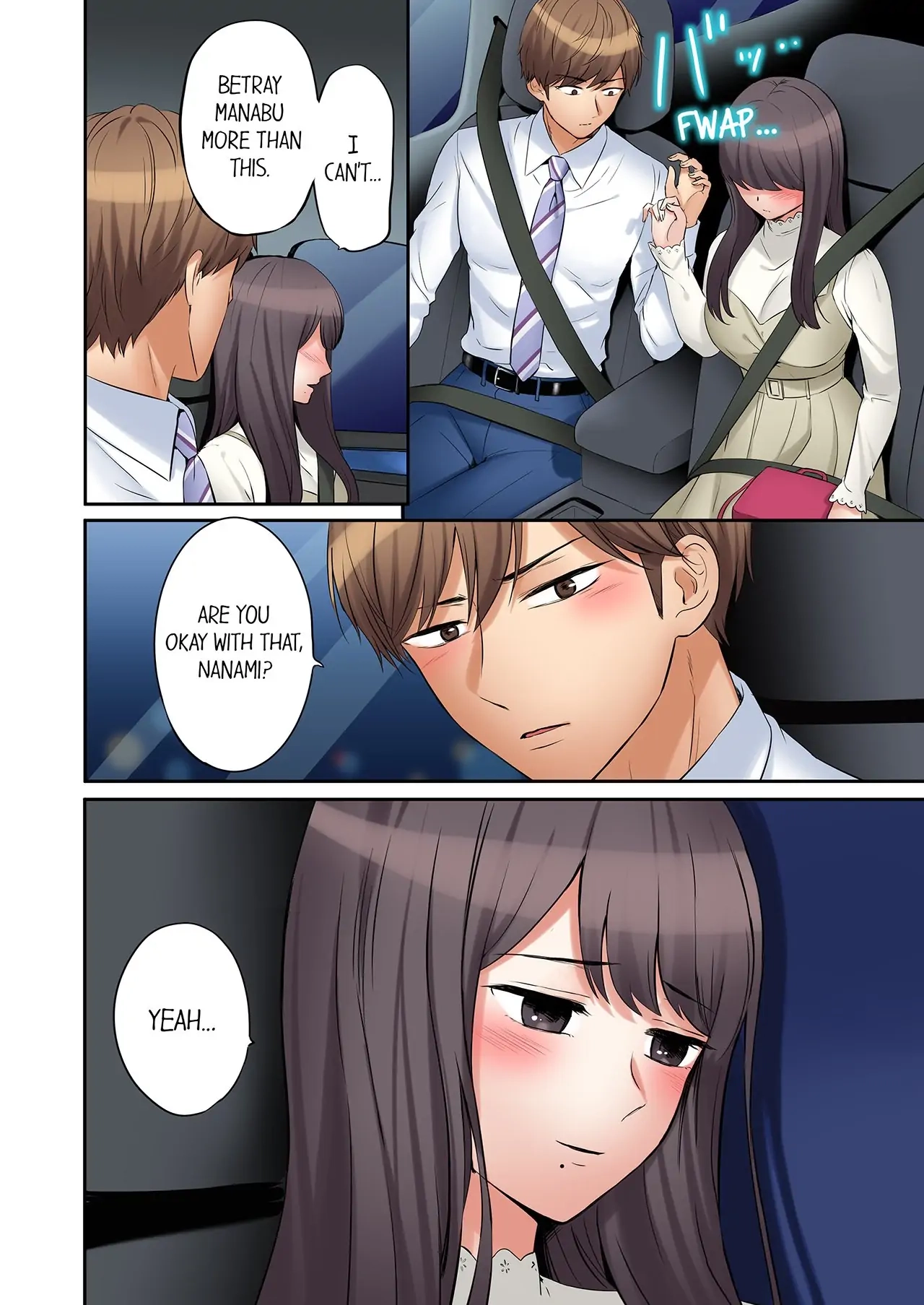 "Ato 3-kai wa Ikeru yo ne?" Otto no Kitaku Mae, Zetsurin Gitei ni Nando mo Hametaosareru Tsuma Chapter 47 page 2 - 