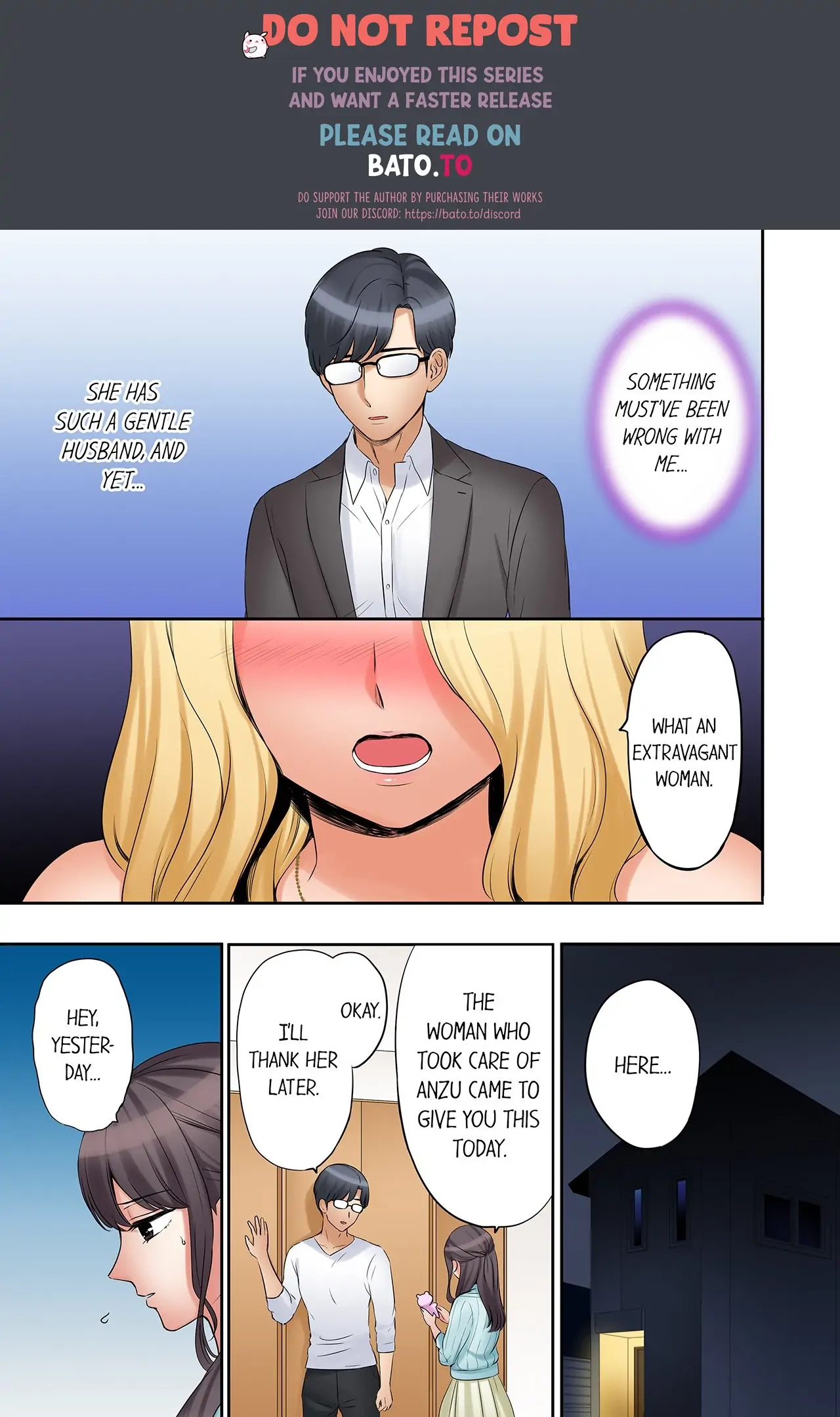 "Ato 3-kai wa Ikeru yo ne?" Otto no Kitaku Mae, Zetsurin Gitei ni Nando mo Hametaosareru Tsuma Chapter 49 page 5 - 