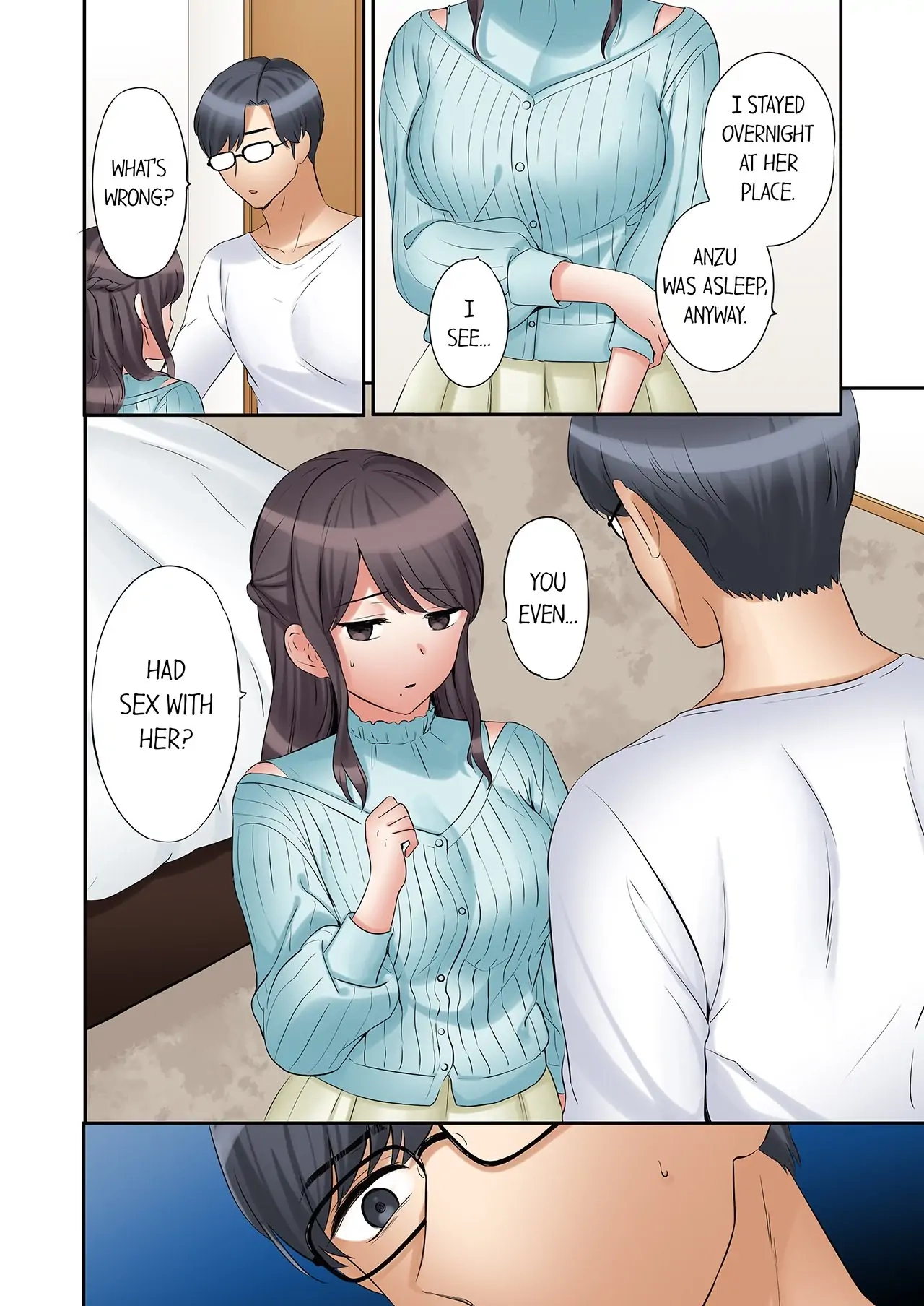 "Ato 3-kai wa Ikeru yo ne?" Otto no Kitaku Mae, Zetsurin Gitei ni Nando mo Hametaosareru Tsuma Chapter 49 page 6 - 