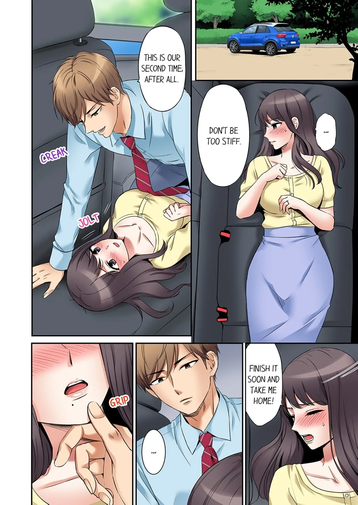 "Ato 3-kai wa Ikeru yo ne?" Otto no Kitaku Mae, Zetsurin Gitei ni Nando mo Hametaosareru Tsuma Chapter 8 page 6 - 