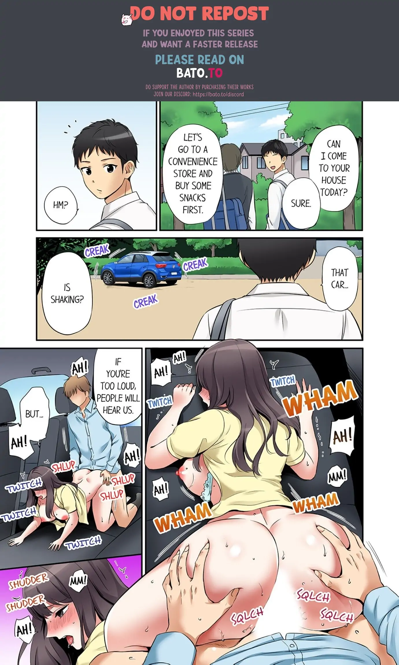 "Ato 3-kai wa Ikeru yo ne?" Otto no Kitaku Mae, Zetsurin Gitei ni Nando mo Hametaosareru Tsuma Chapter 9 page 1 - 