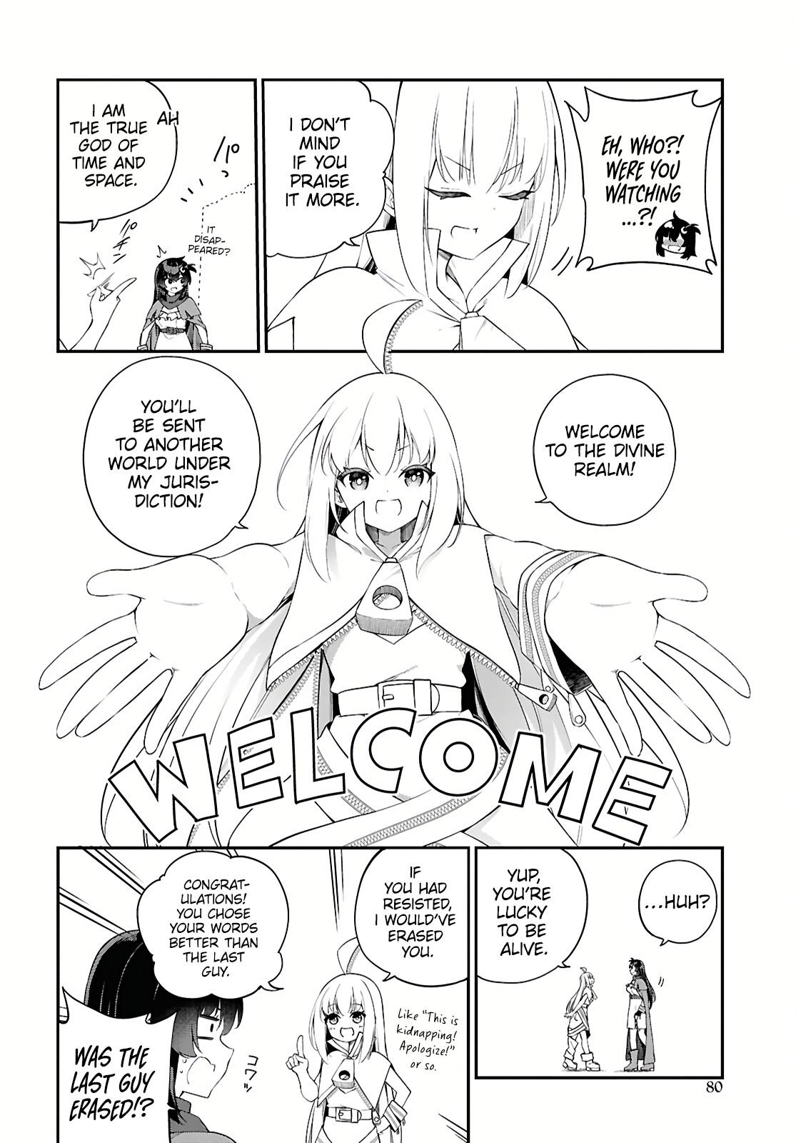 Ato wa Gojiyuu ni Douzo! ~Tutorial de Kami-sama ga Last Boss wo Taoshi Chatta node Watashi wa Suki Houdai Ikiteiku~ Chapter 1 page 8 - 
