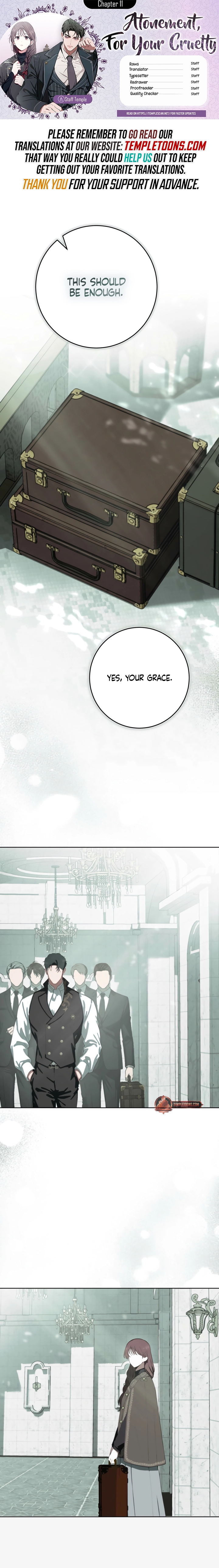 Atonement, For Your Cruelty Chapter 11 page 1 - 