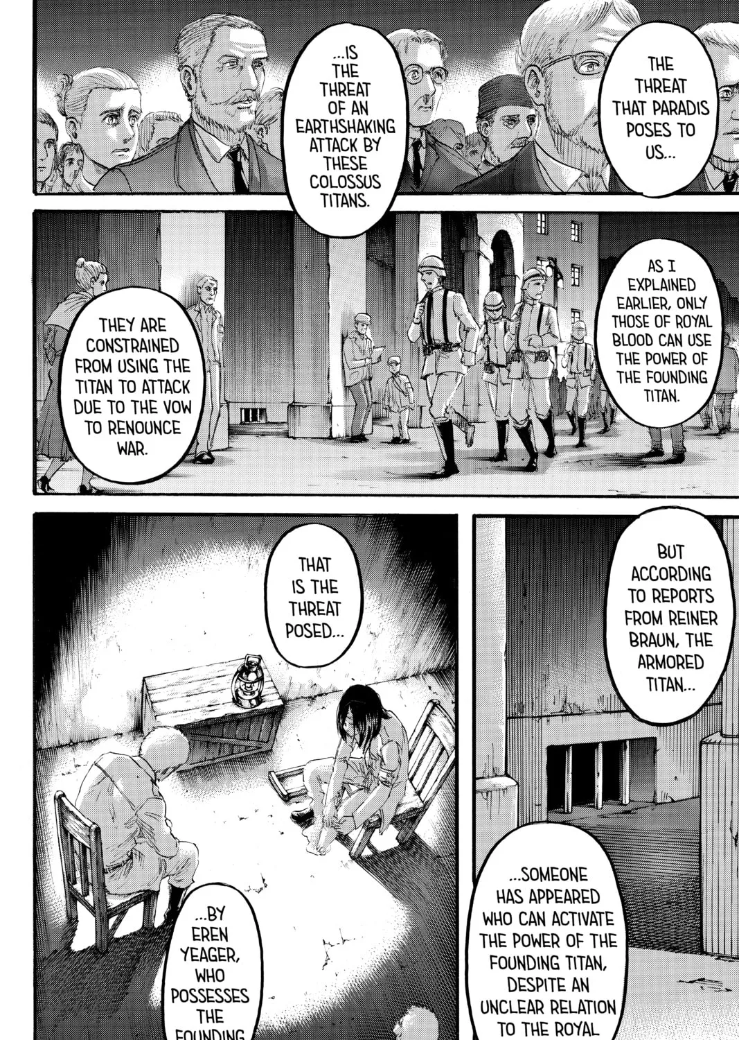 Attack on Titan Chapter 100 page 27 - 