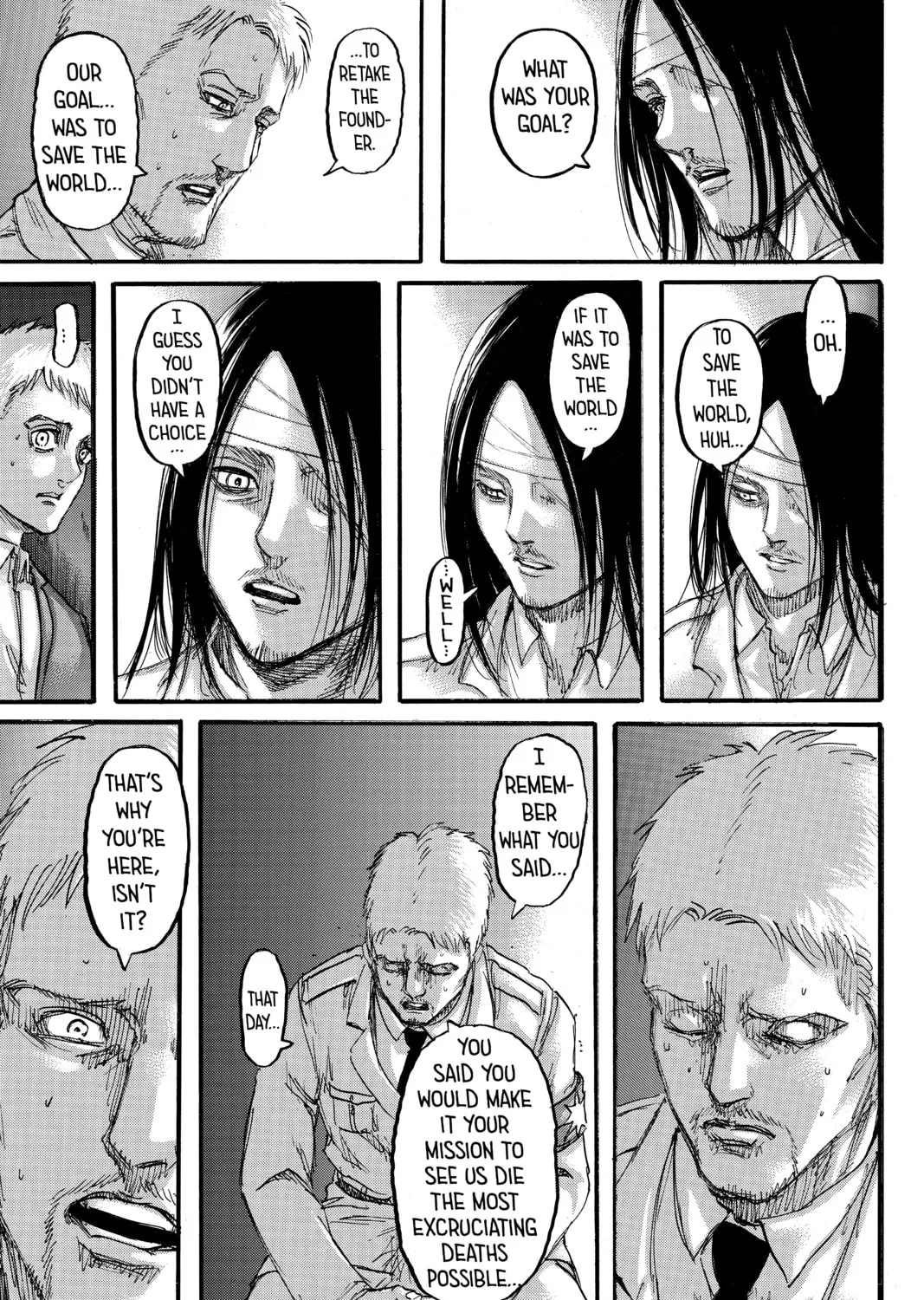 Attack on Titan Chapter 100 page 45 - 