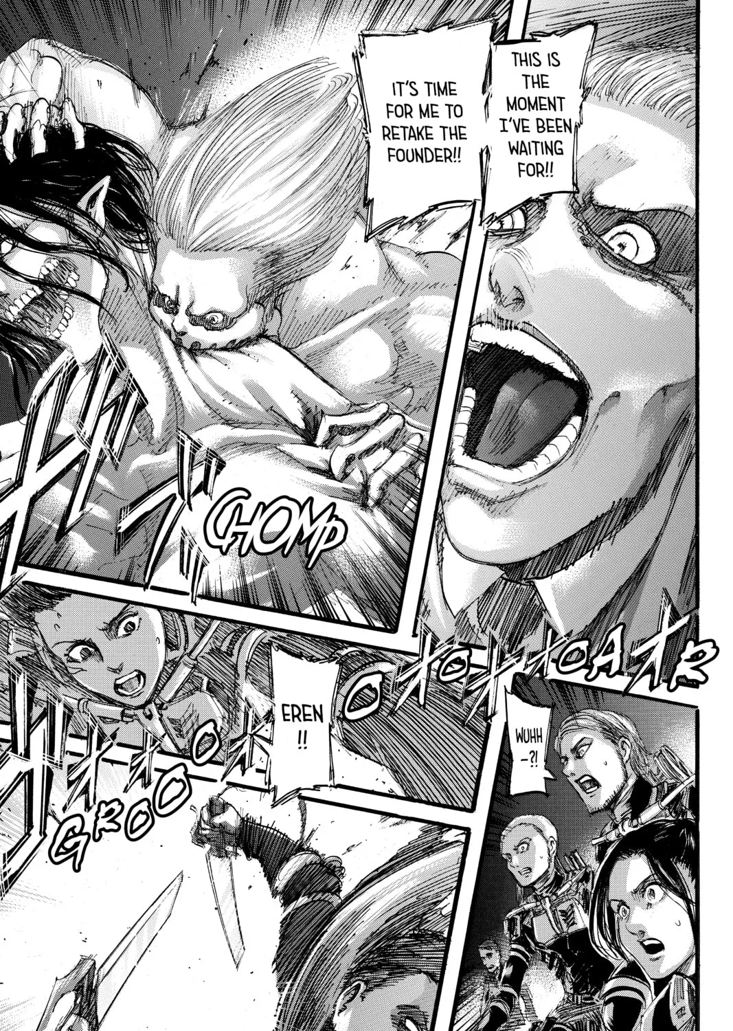 Attack on Titan Chapter 102 page 61 - 