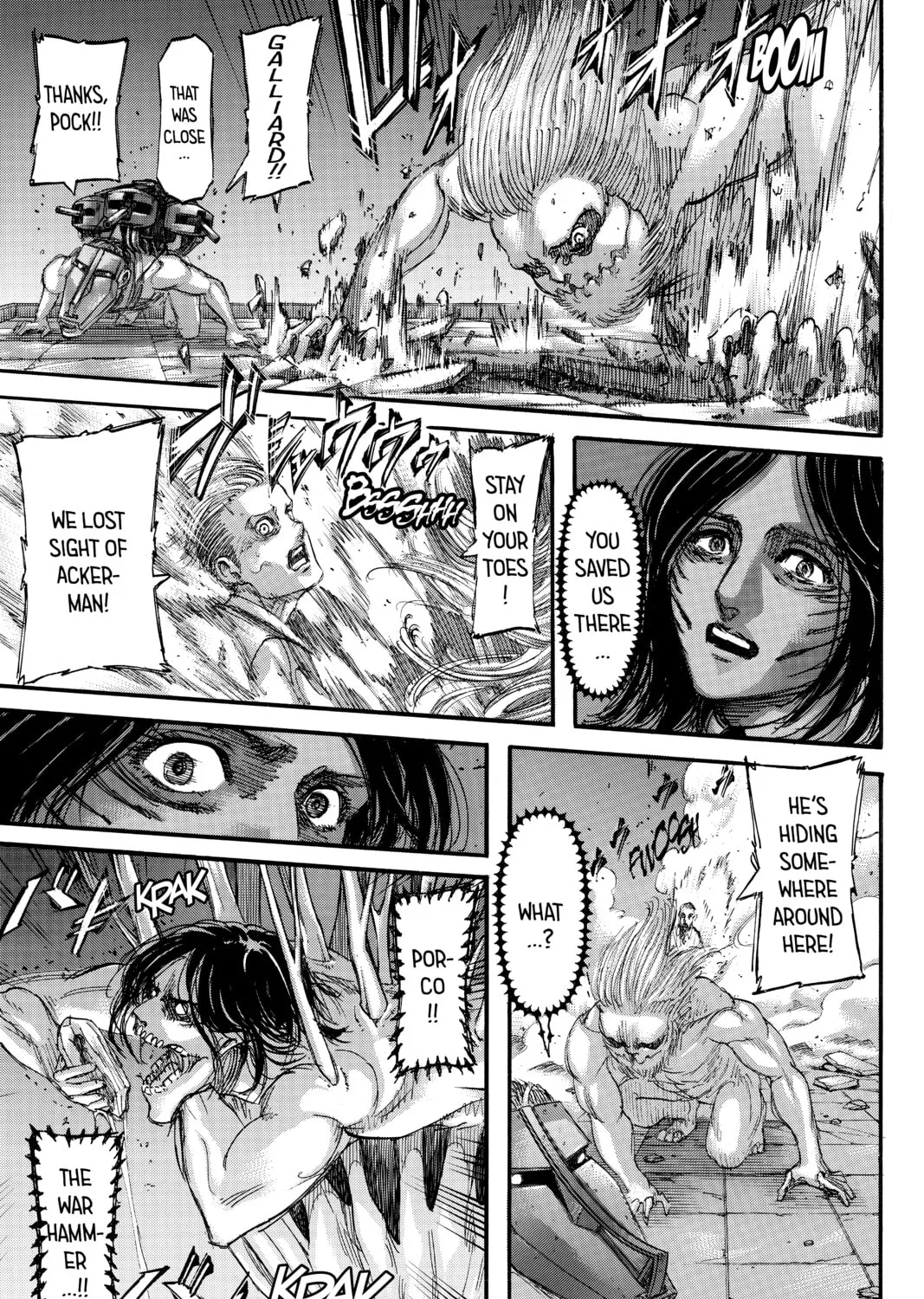 Attack on Titan Chapter 103 page 27 - 