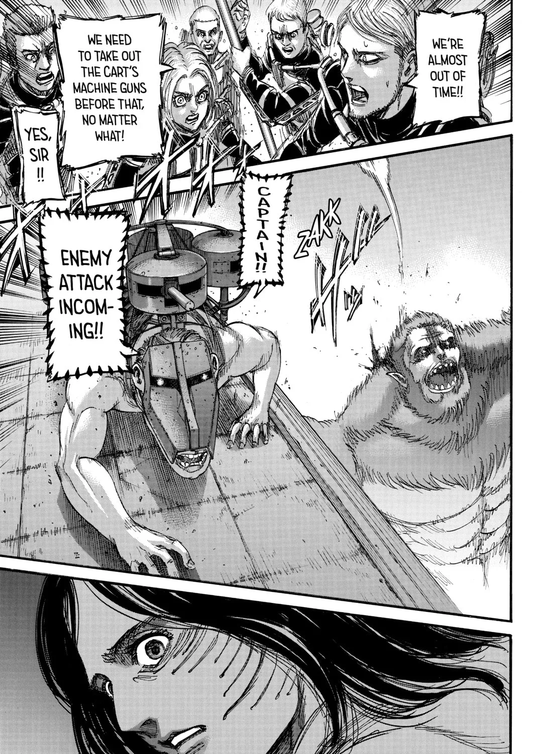 Attack on Titan Chapter 103 page 61 - 