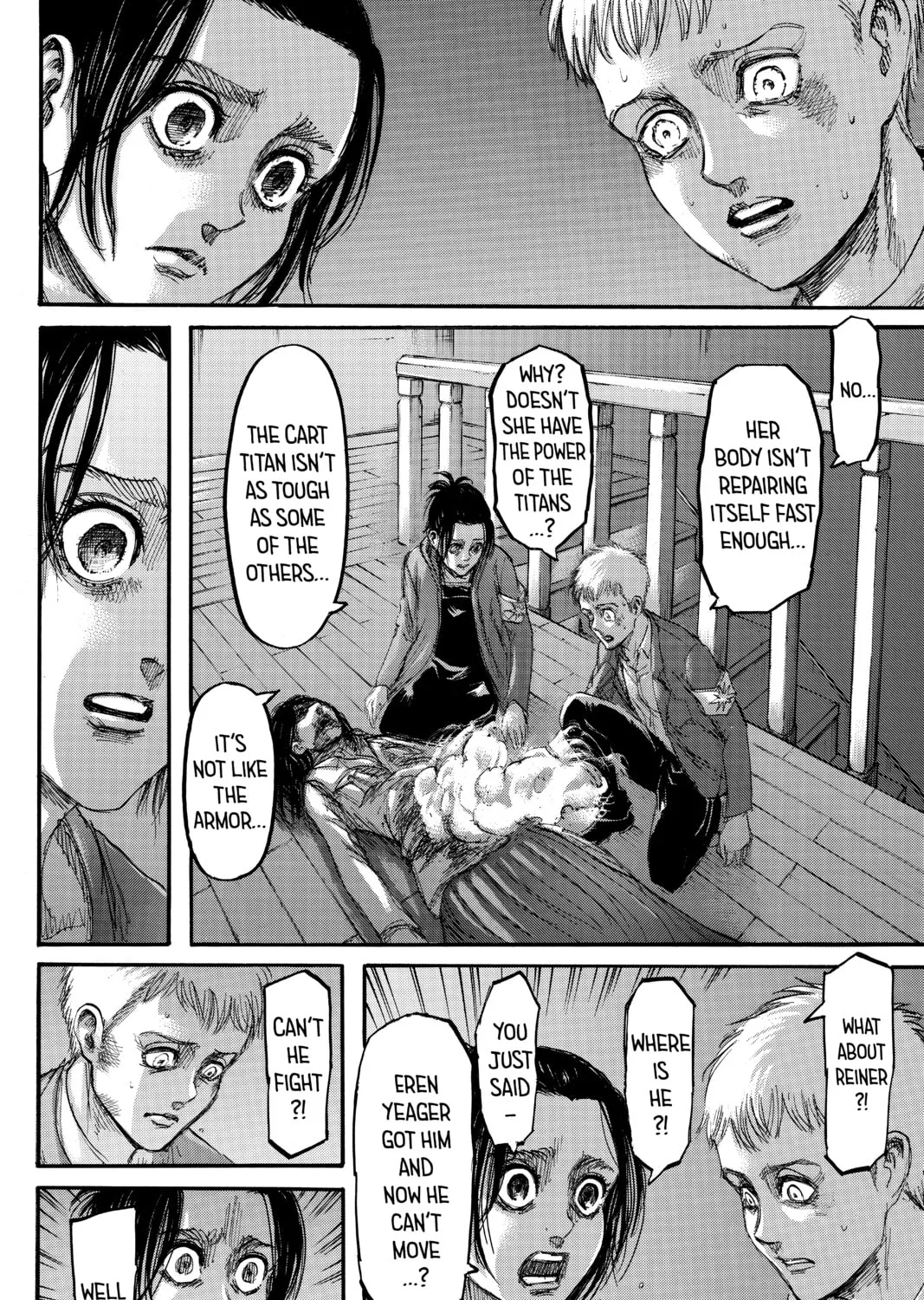 Attack on Titan Chapter 104 page 33 - 