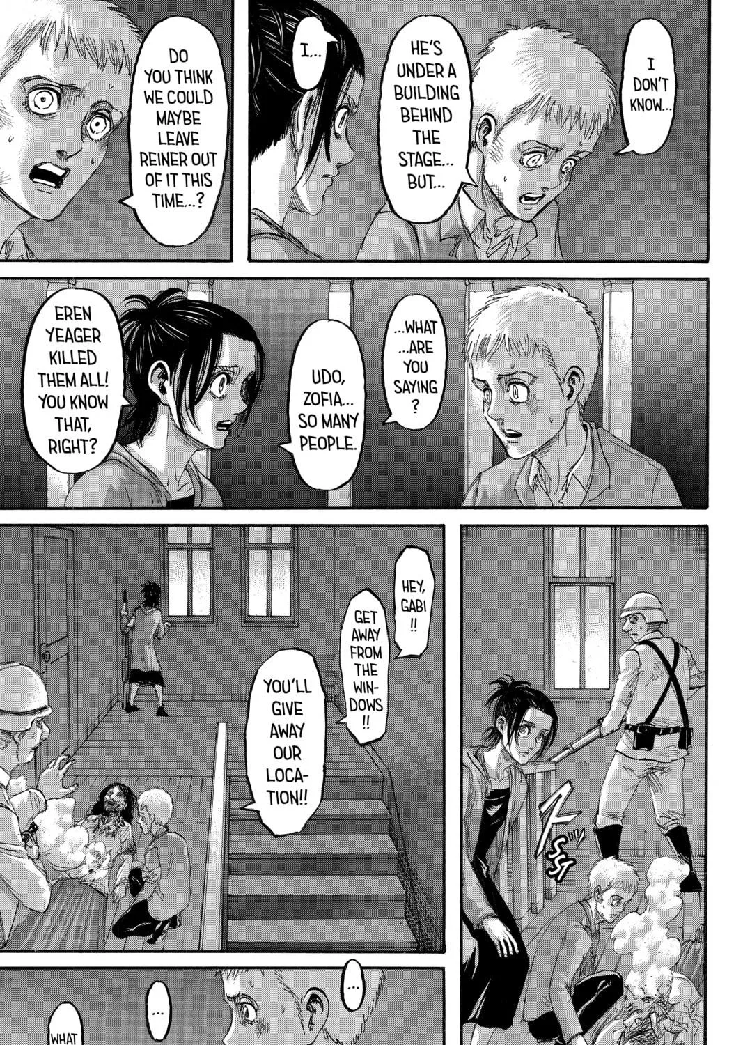 Attack on Titan Chapter 104 page 35 - 
