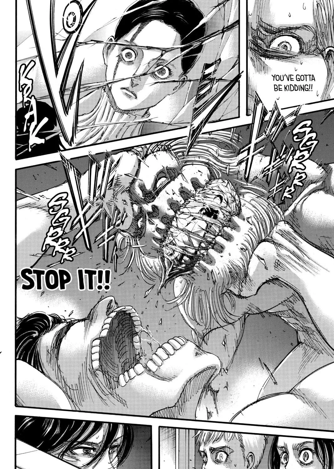Attack on Titan Chapter 104 page 53 - 