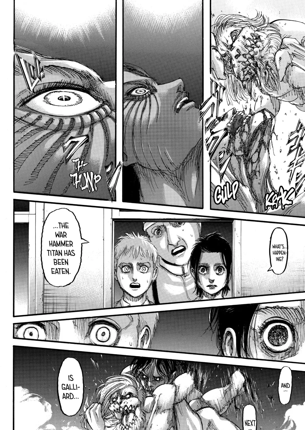 Attack on Titan Chapter 104 page 57 - 