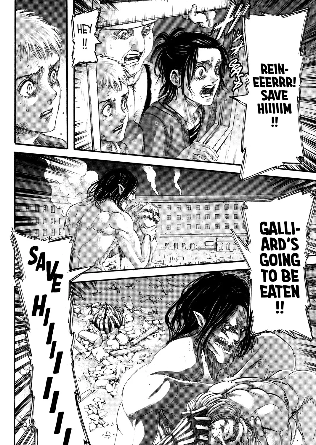 Attack on Titan Chapter 104 page 61 - 