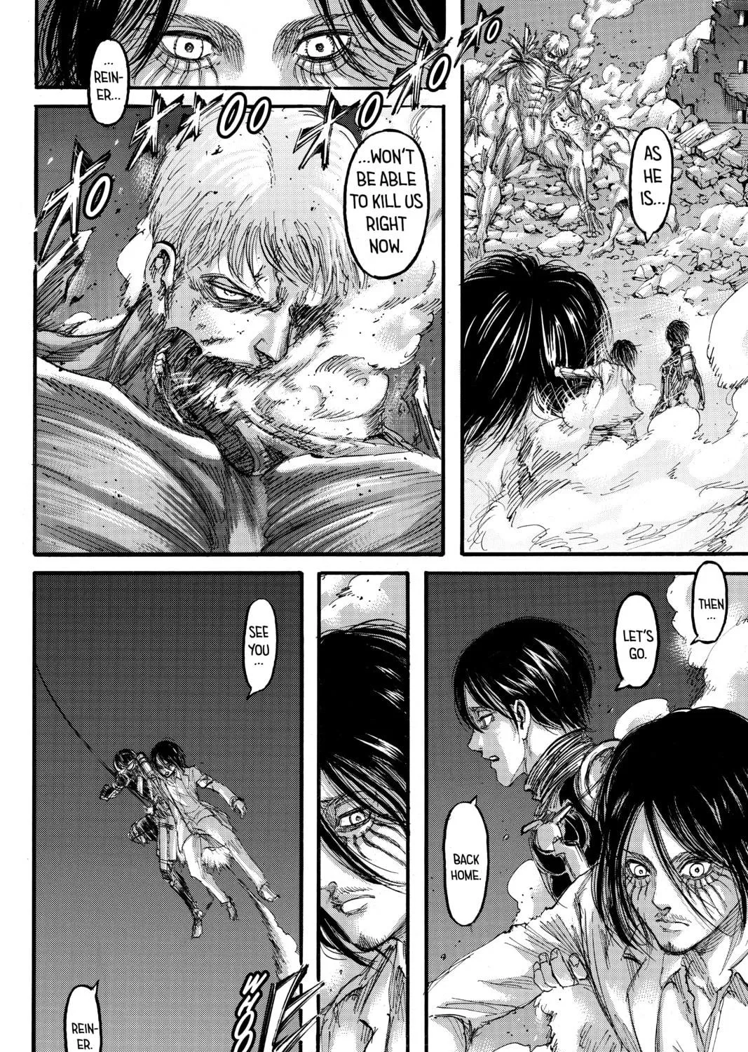 Attack on Titan Chapter 104 page 77 - 