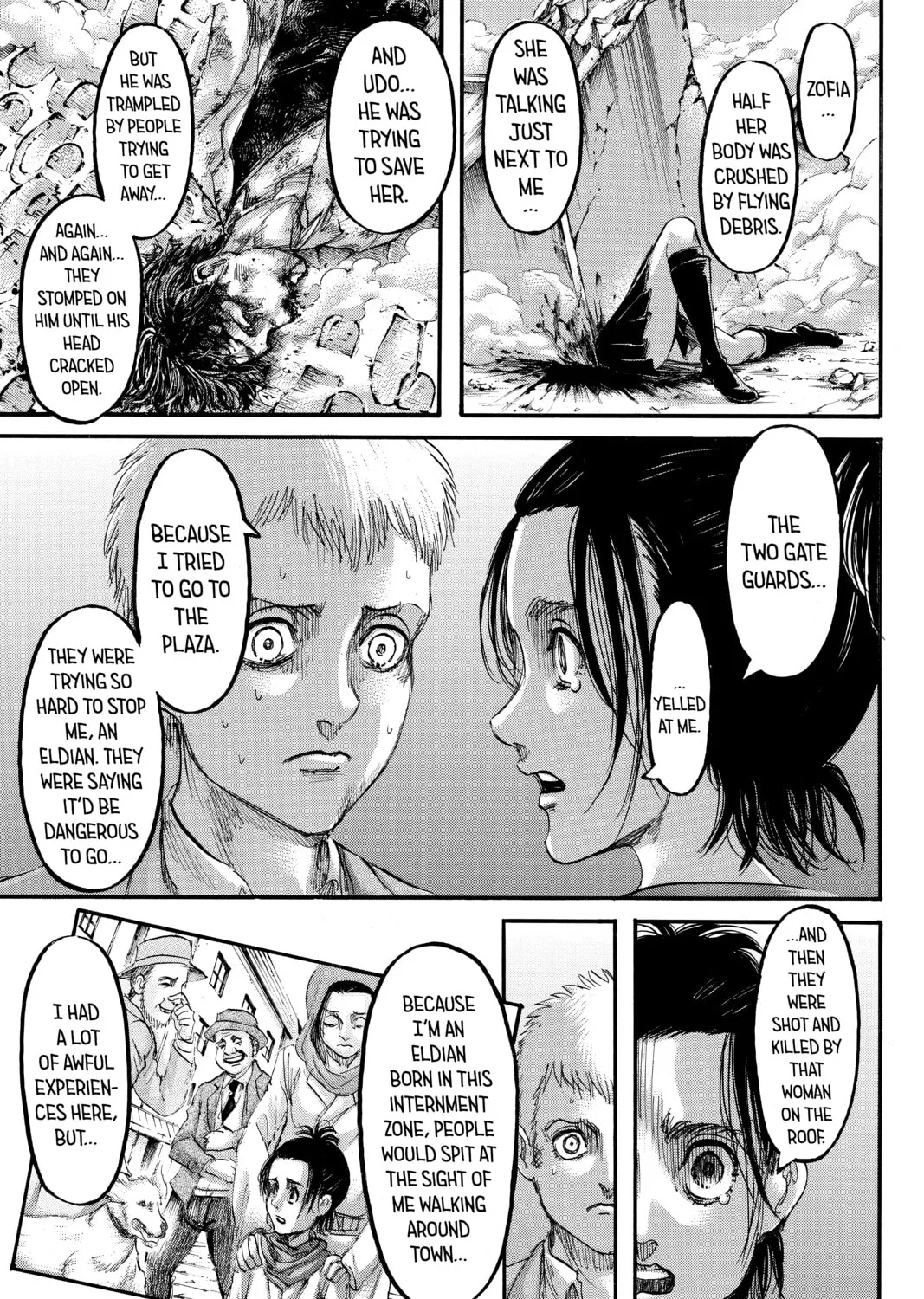 Attack on Titan Chapter 105 page 21 - 