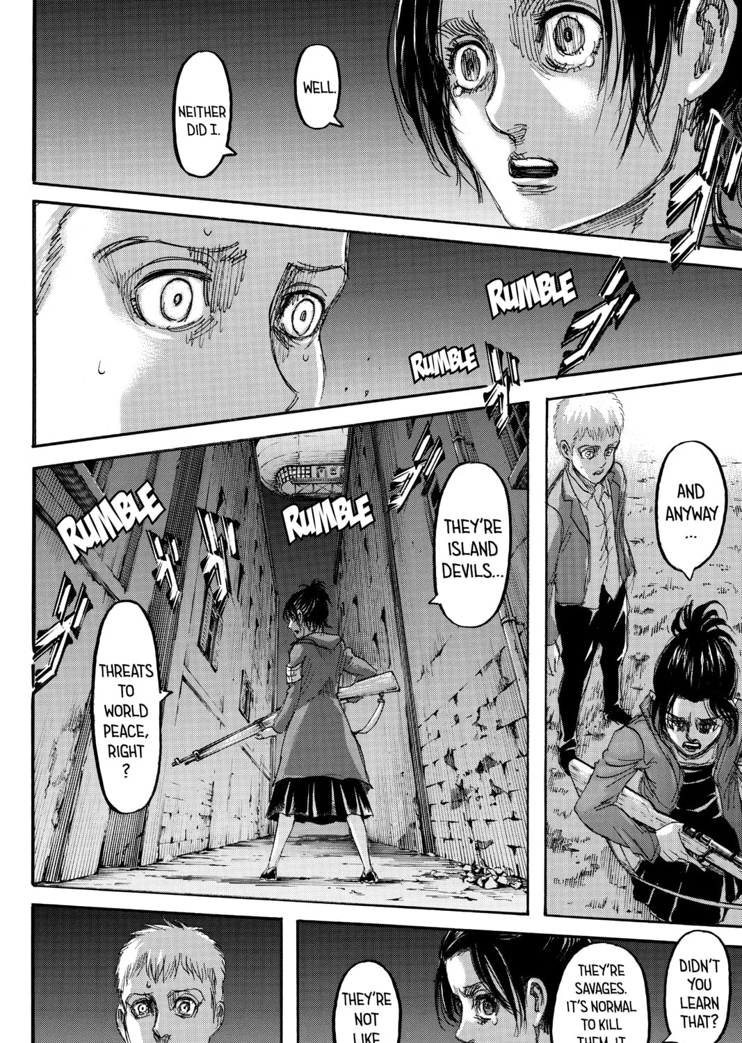 Attack on Titan Chapter 105 page 27 - 