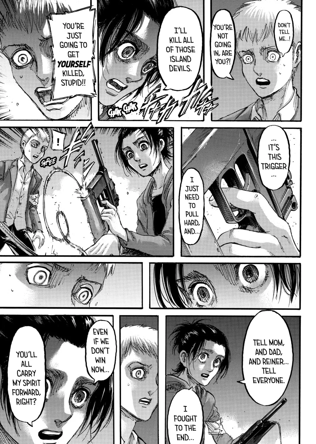 Attack on Titan Chapter 105 page 37 - 