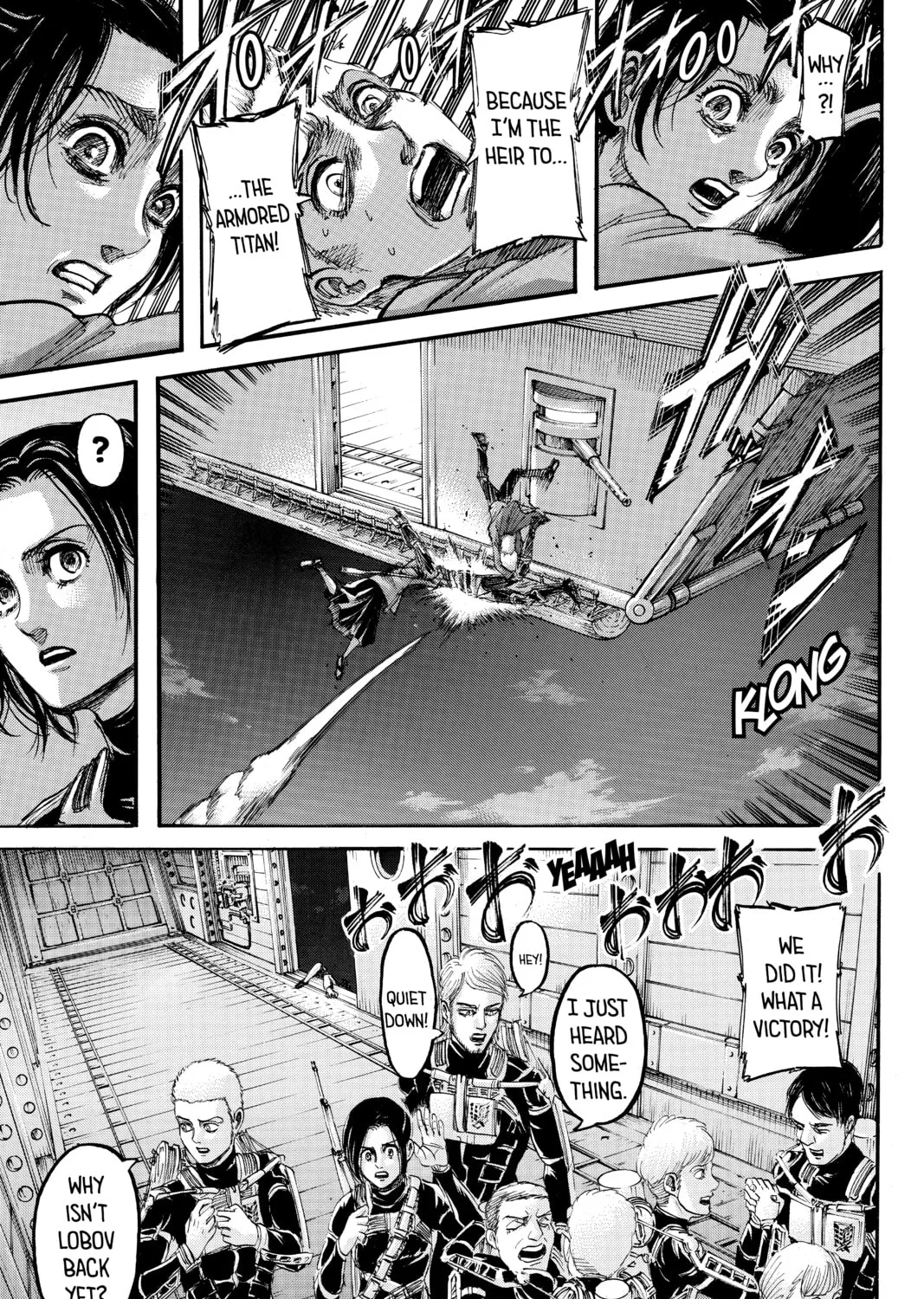 Attack on Titan Chapter 105 page 45 - 