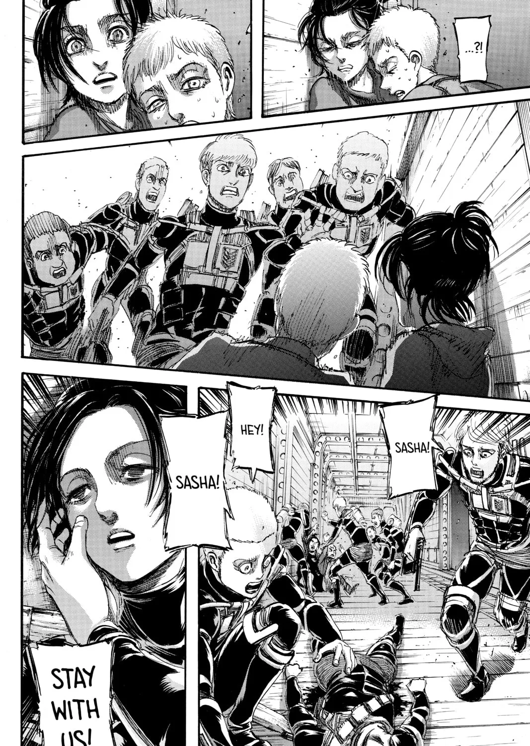 Attack on Titan Chapter 105 page 55 - 