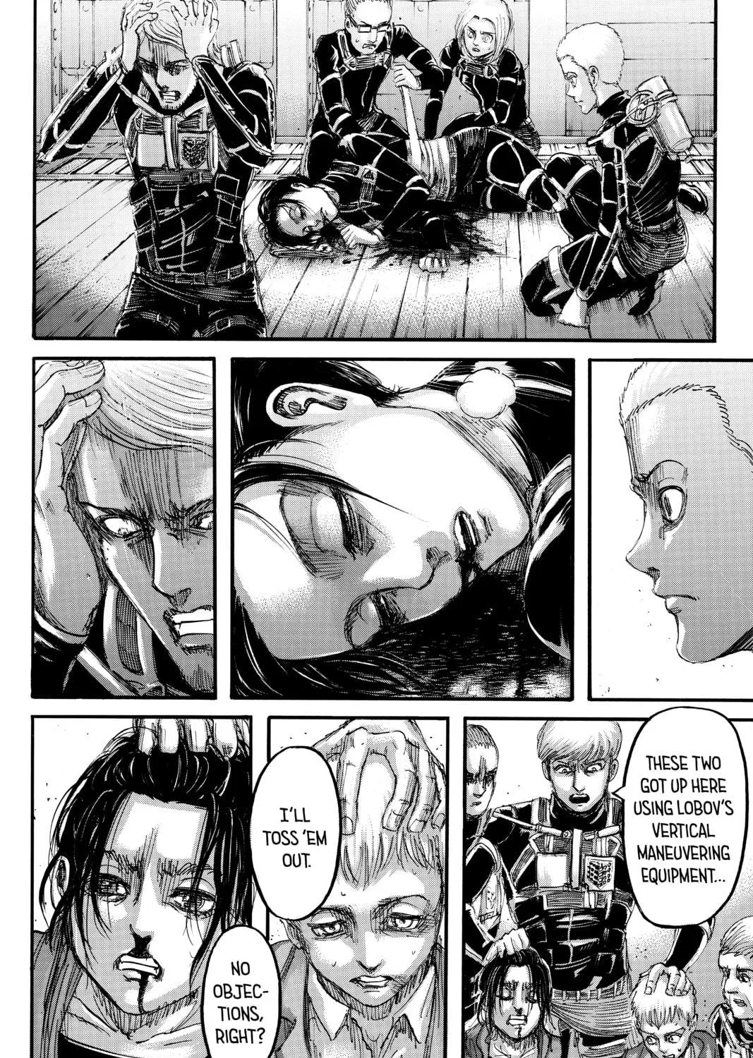 Attack on Titan Chapter 105 page 59 - 